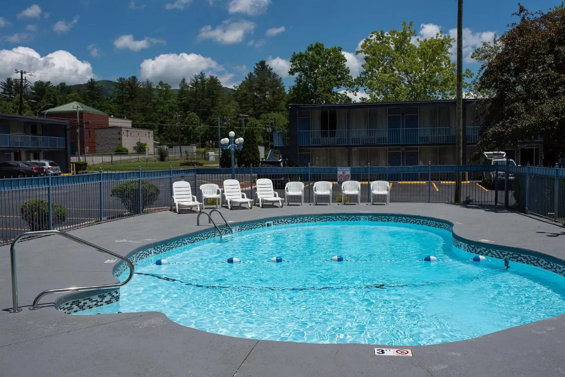 Swimming Pool in Super 8 by Wyndham Black Mountain