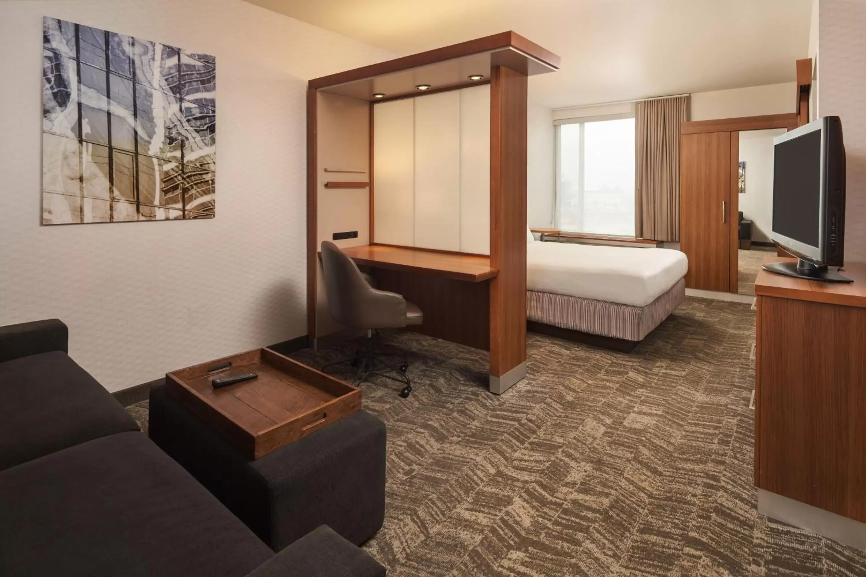 Photo of the whole room, Seating Area in SpringHill Suites by Marriott Philadelphia Airport / Ridley Park