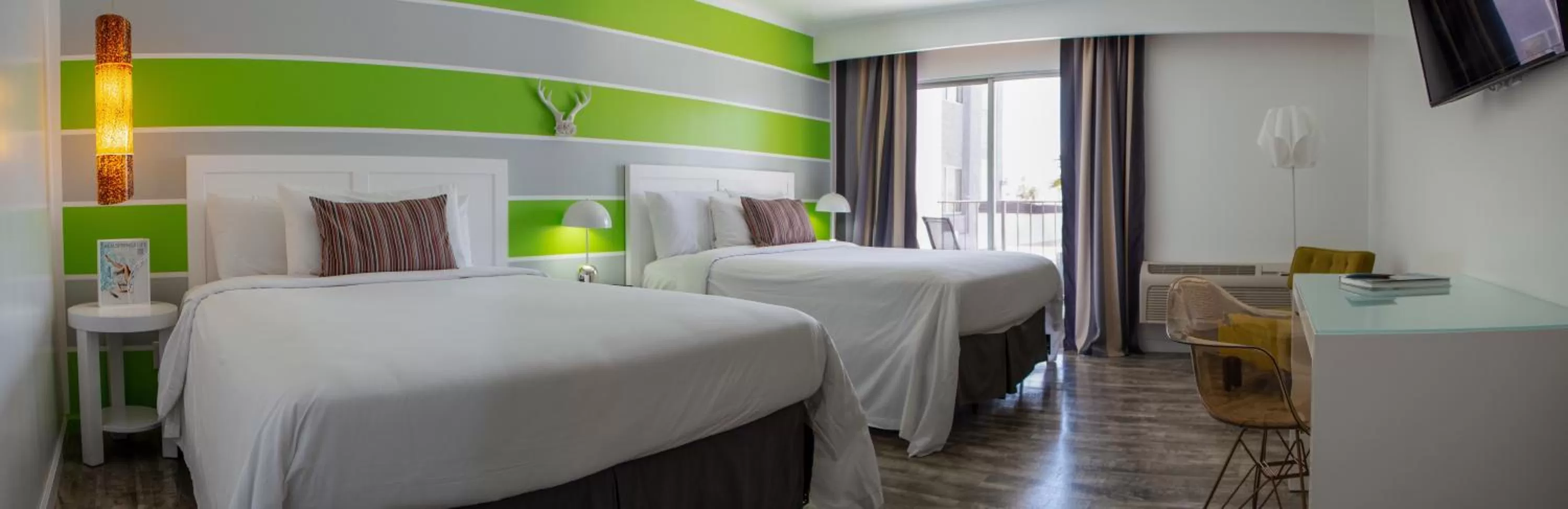 Bed in Aqua Soleil Hotel and Mineral Water Spa