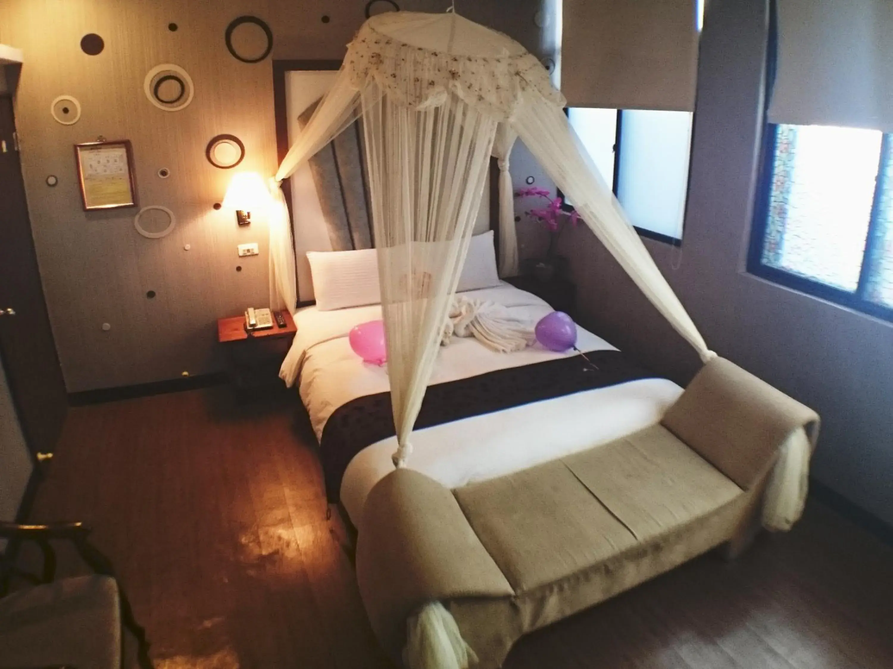 Bed in Fu Chia Hotel