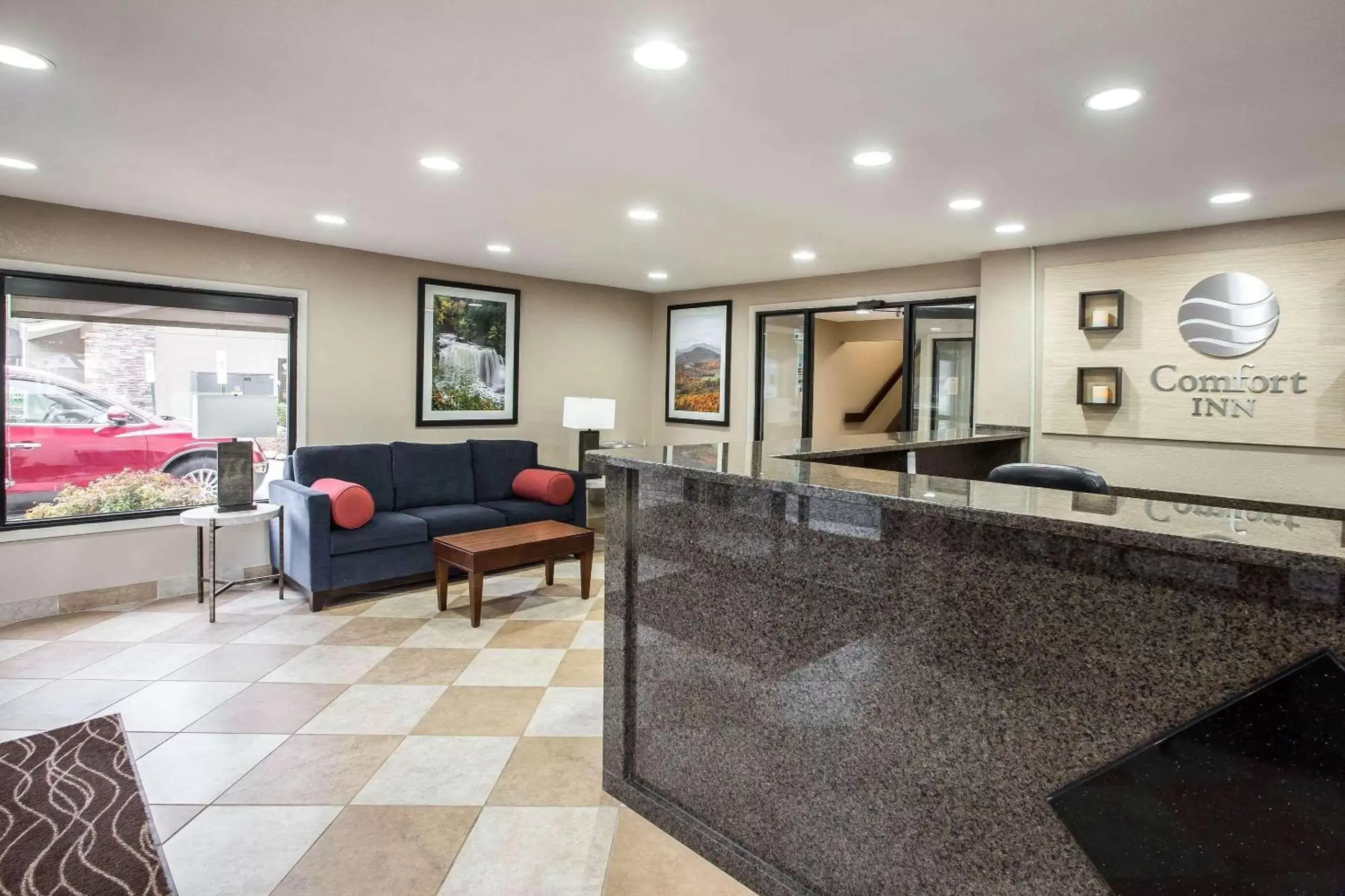 Lobby or reception, Lobby/Reception in Comfort Inn near Great Smoky Mountain National Park