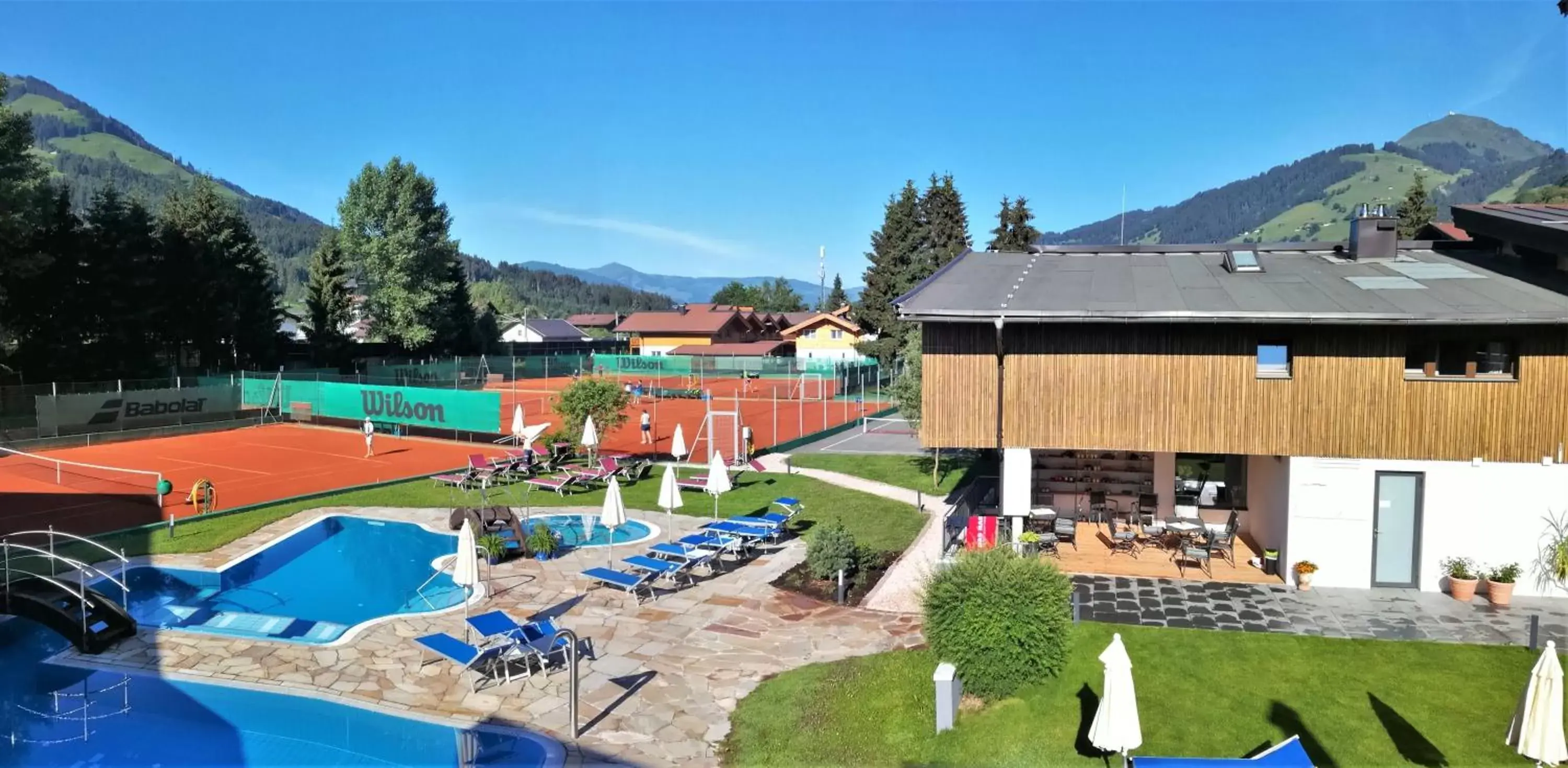 Swimming pool, Pool View in Vital & Sporthotel Brixen