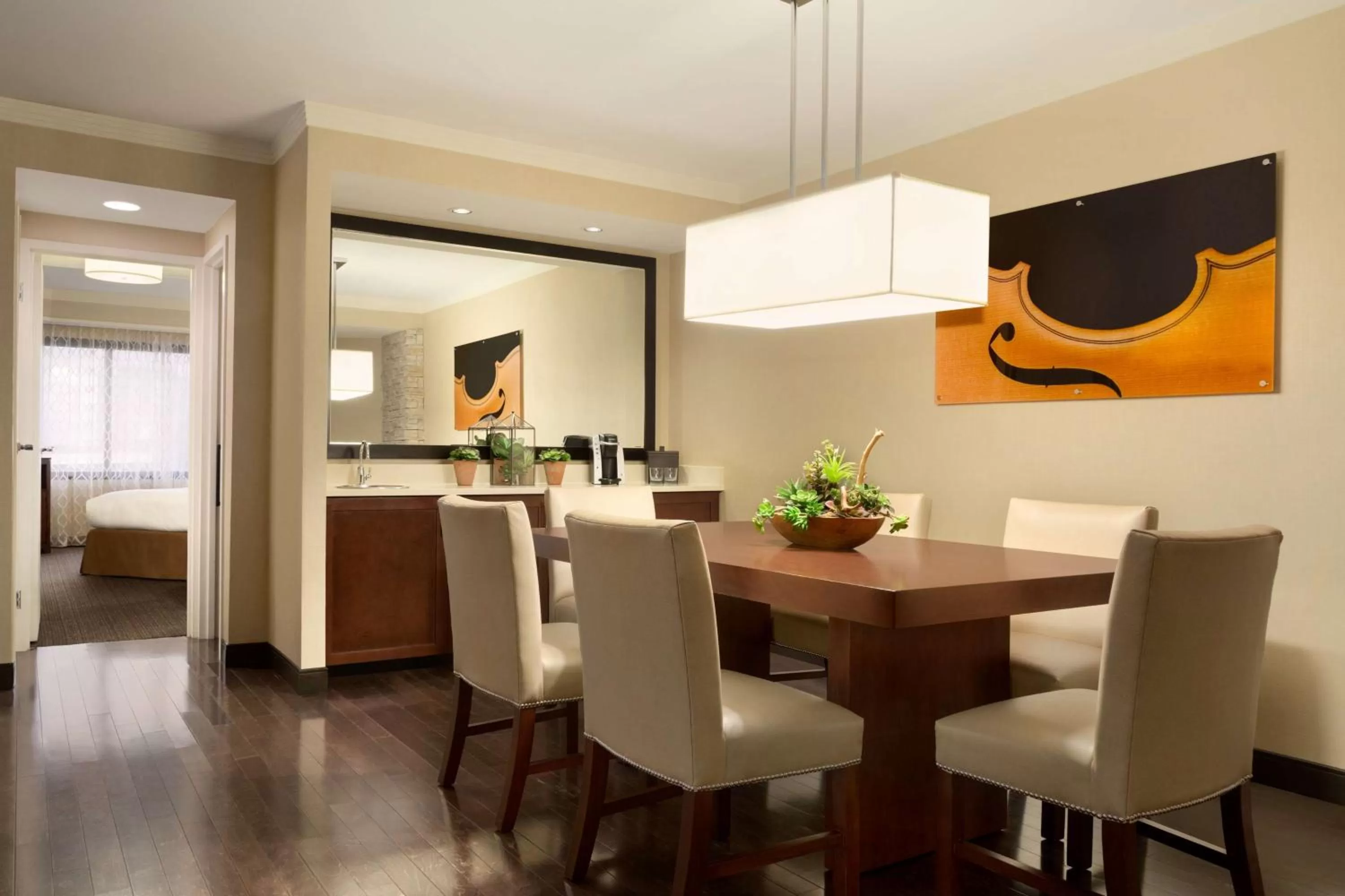 Living room in Embassy Suites by Hilton Austin Downtown South Congress