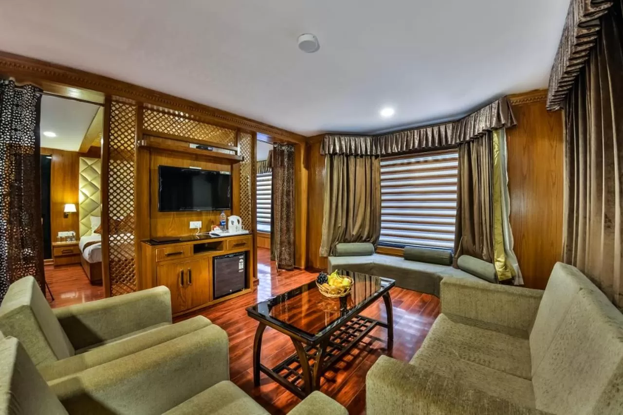 Seating Area in Royal Hillton Pahalgam