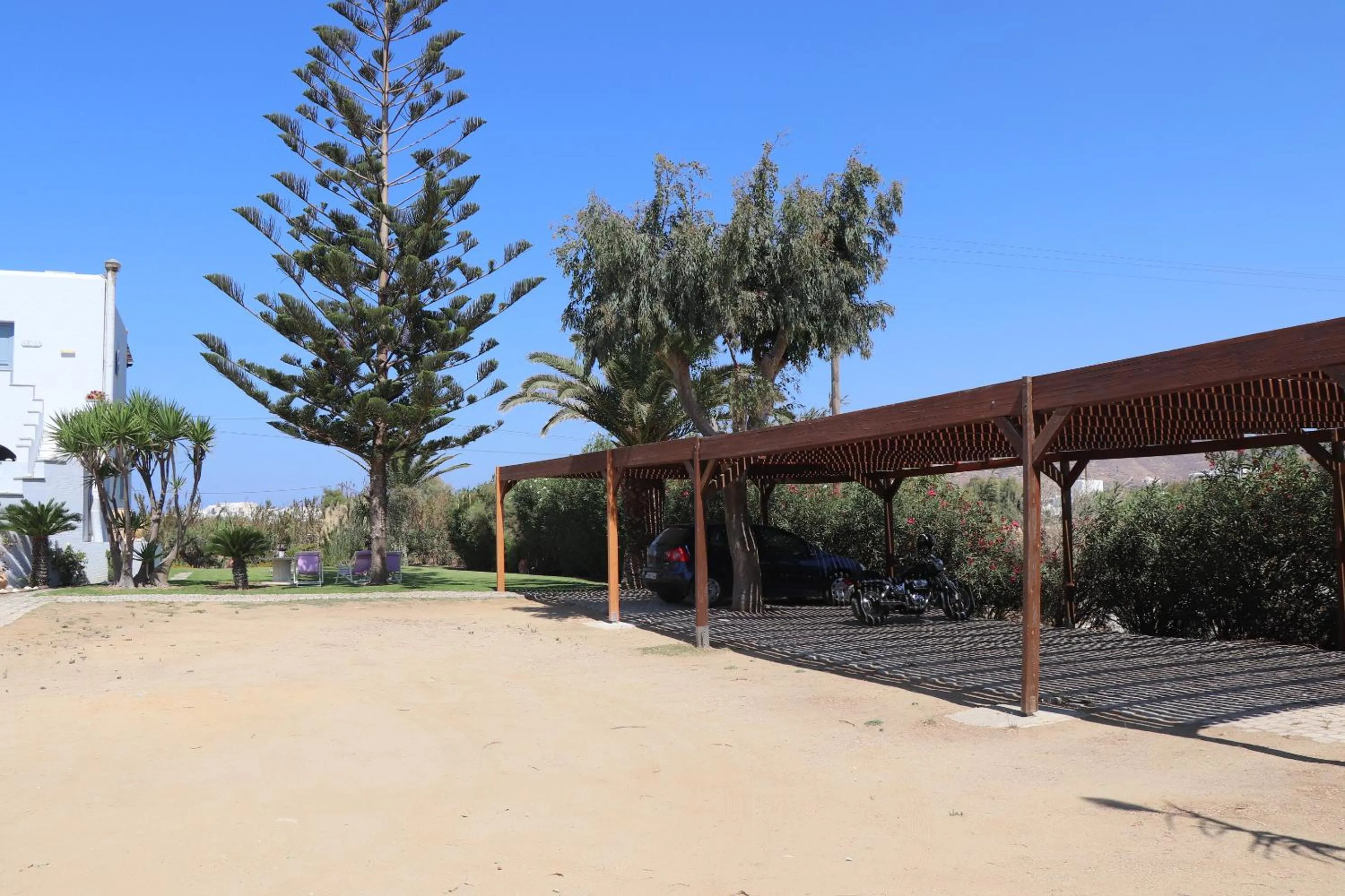 Parking in Ammos Naxos Exclusive Apartments & Studios