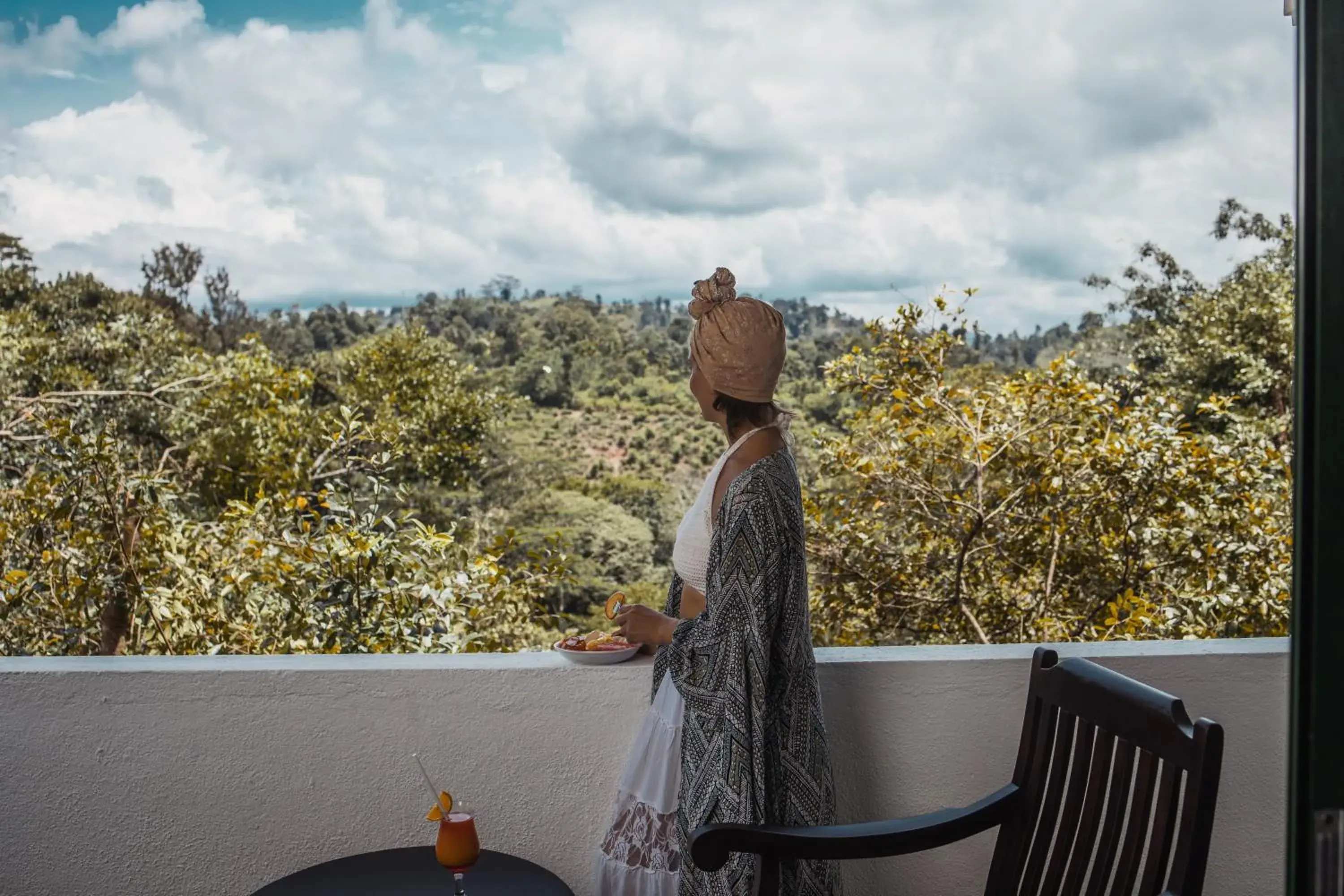 Balcony/Terrace in Tree of Life Nature Resort