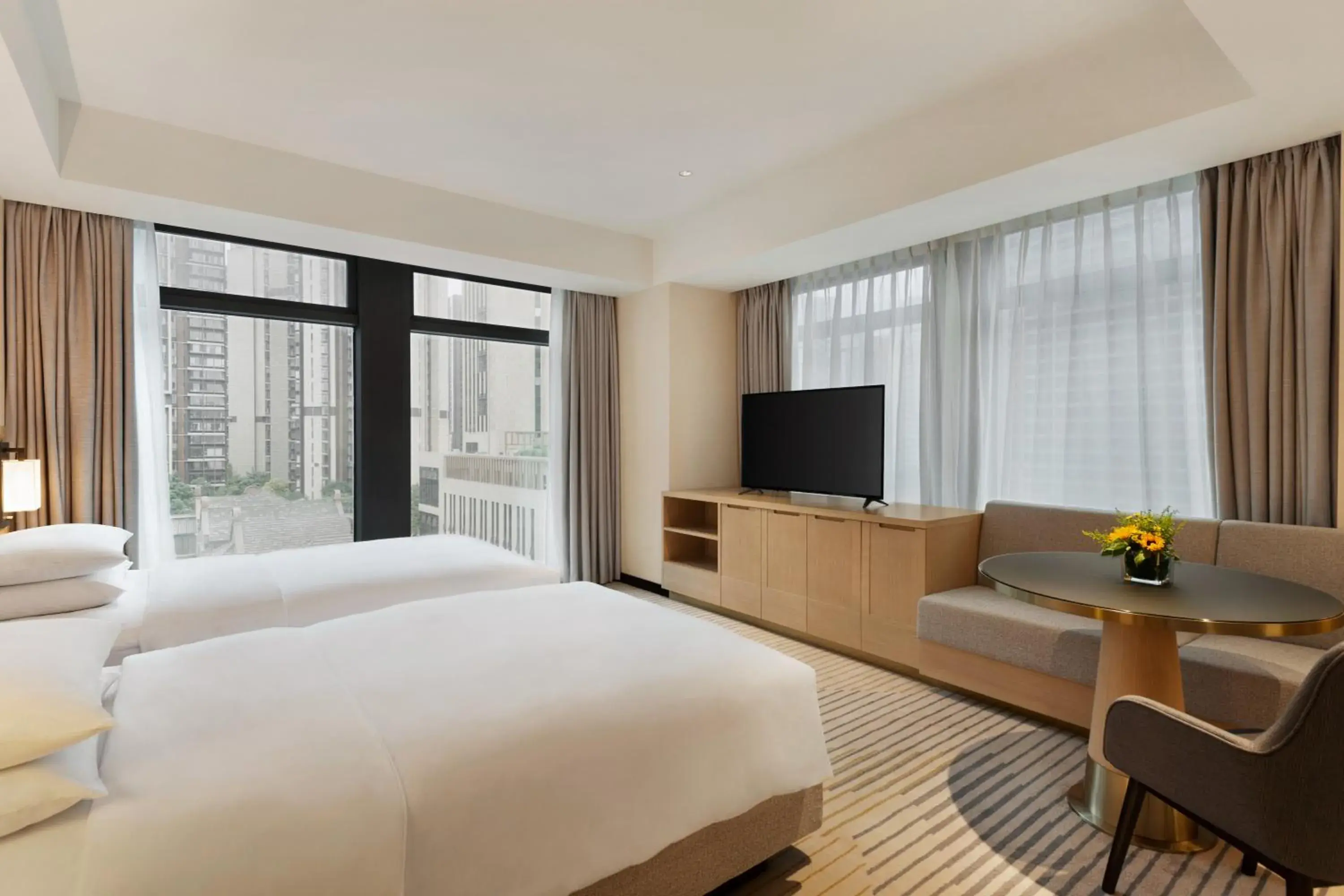 Bedroom, TV/Entertainment Center in Hyatt Place Chengdu Pebble Walk