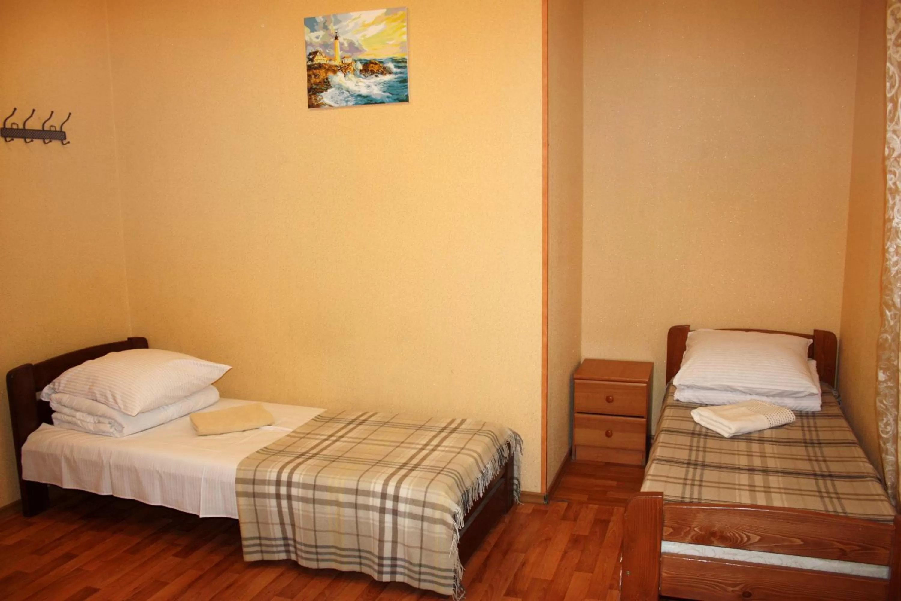 Bed in Inn Khlibodarskiy