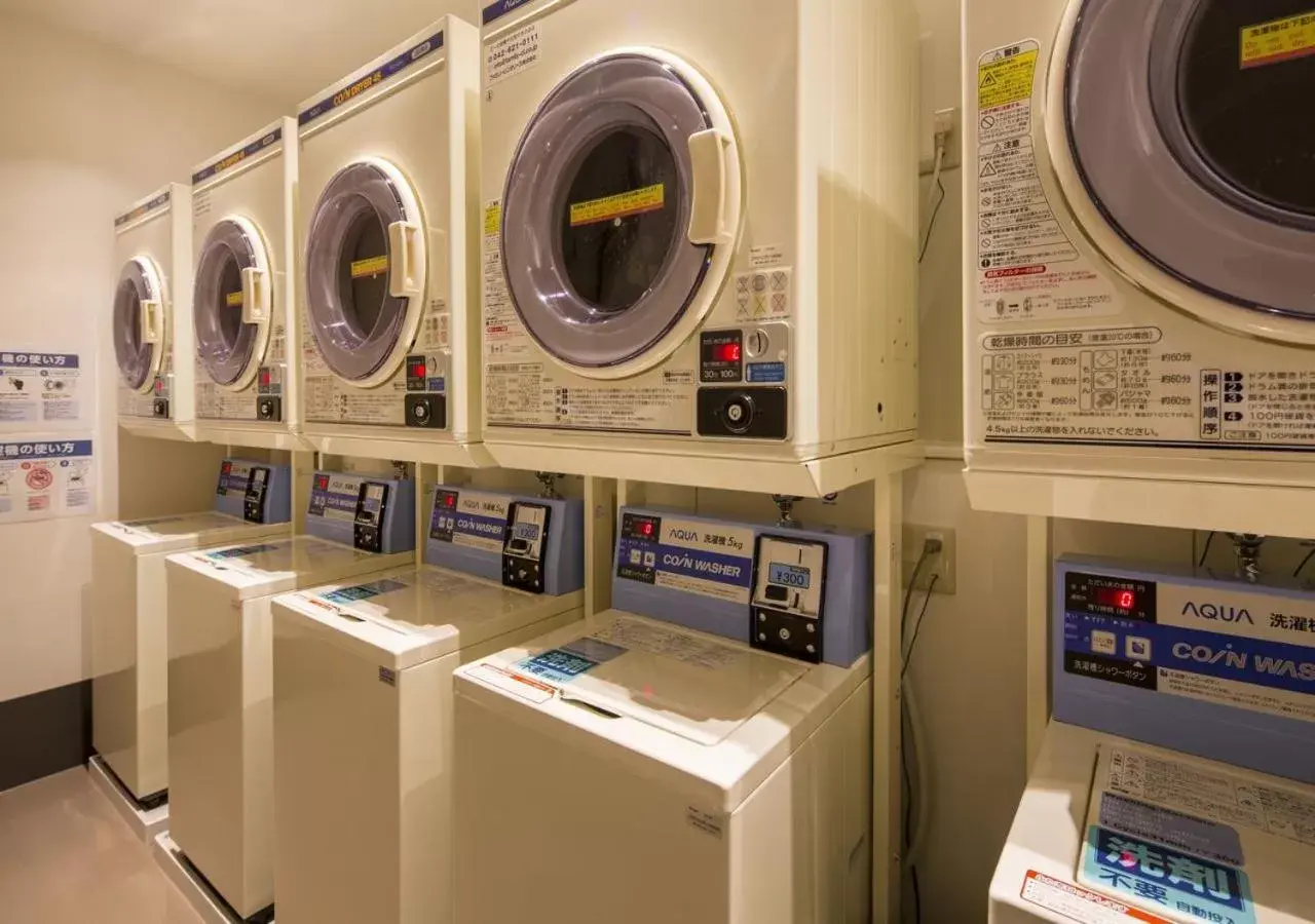 washing machine in Hotel Monterey Fukuoka