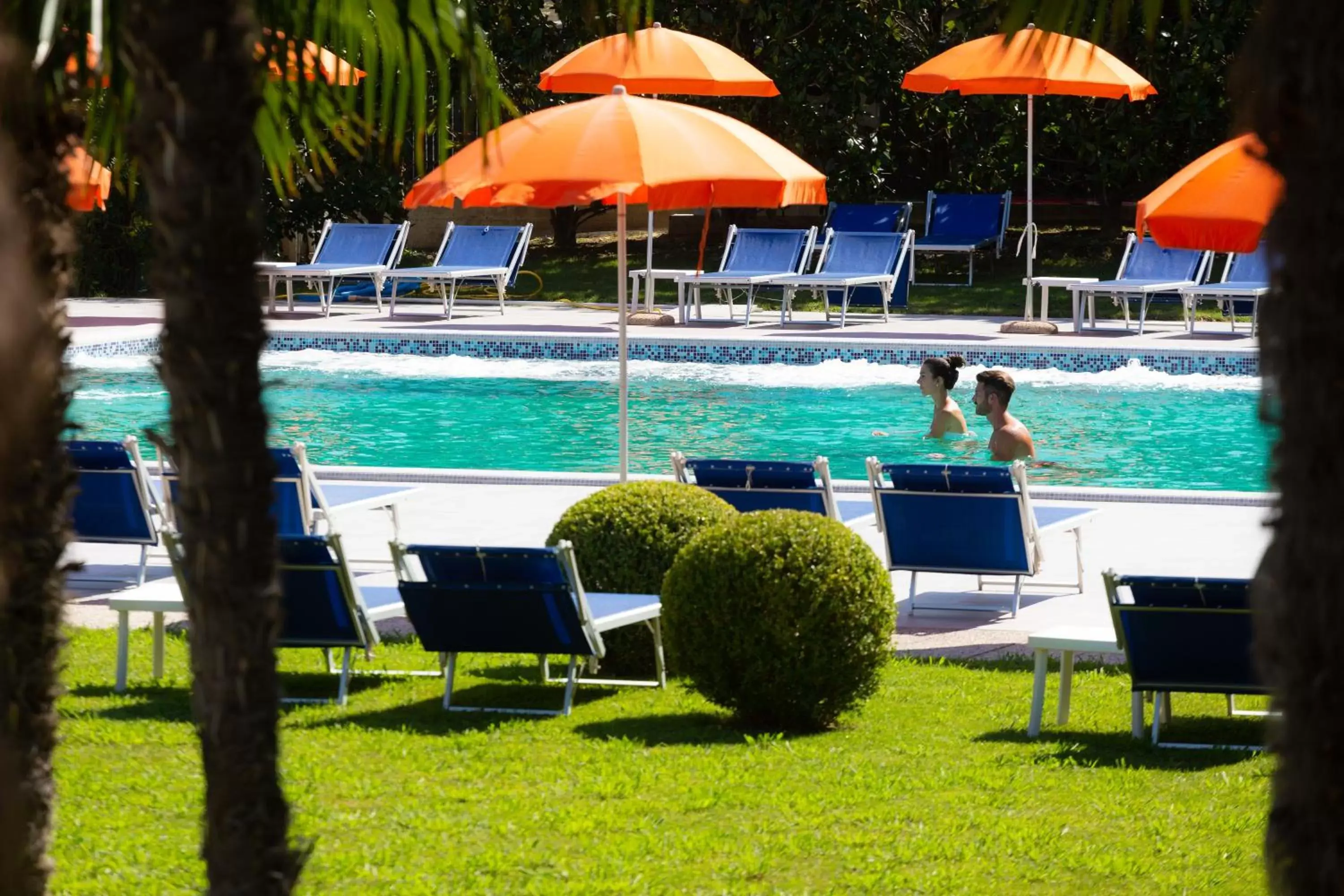 Garden, Swimming Pool in Hotel Savoia Thermae & SPA