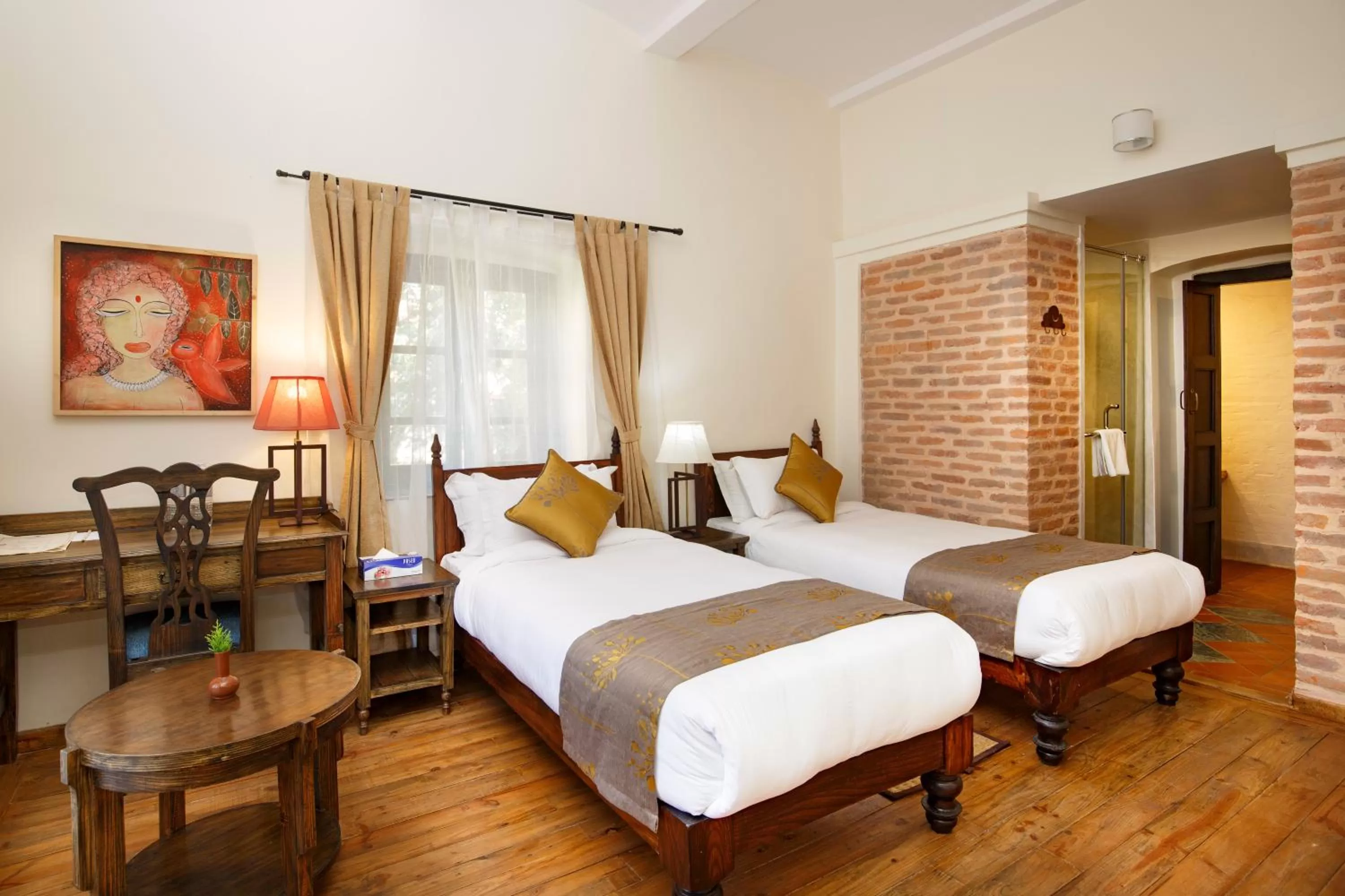 Photo of the whole room in Thamel Villa Heritage Hotel