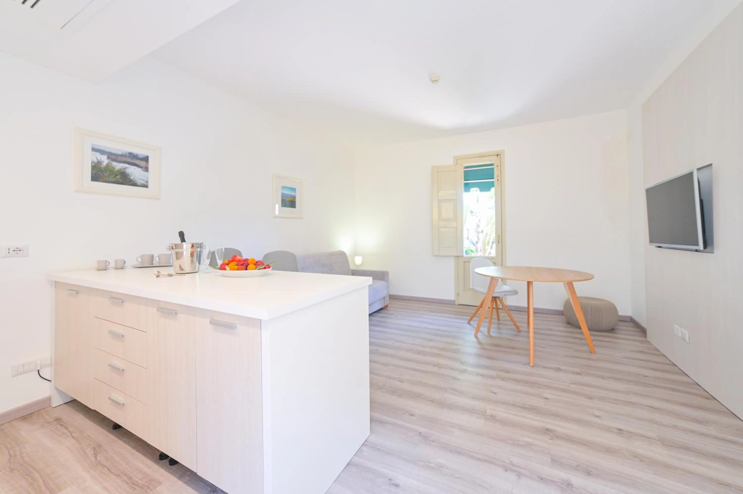 Kitchen or kitchenette in Hotel Baia Delle Sirene