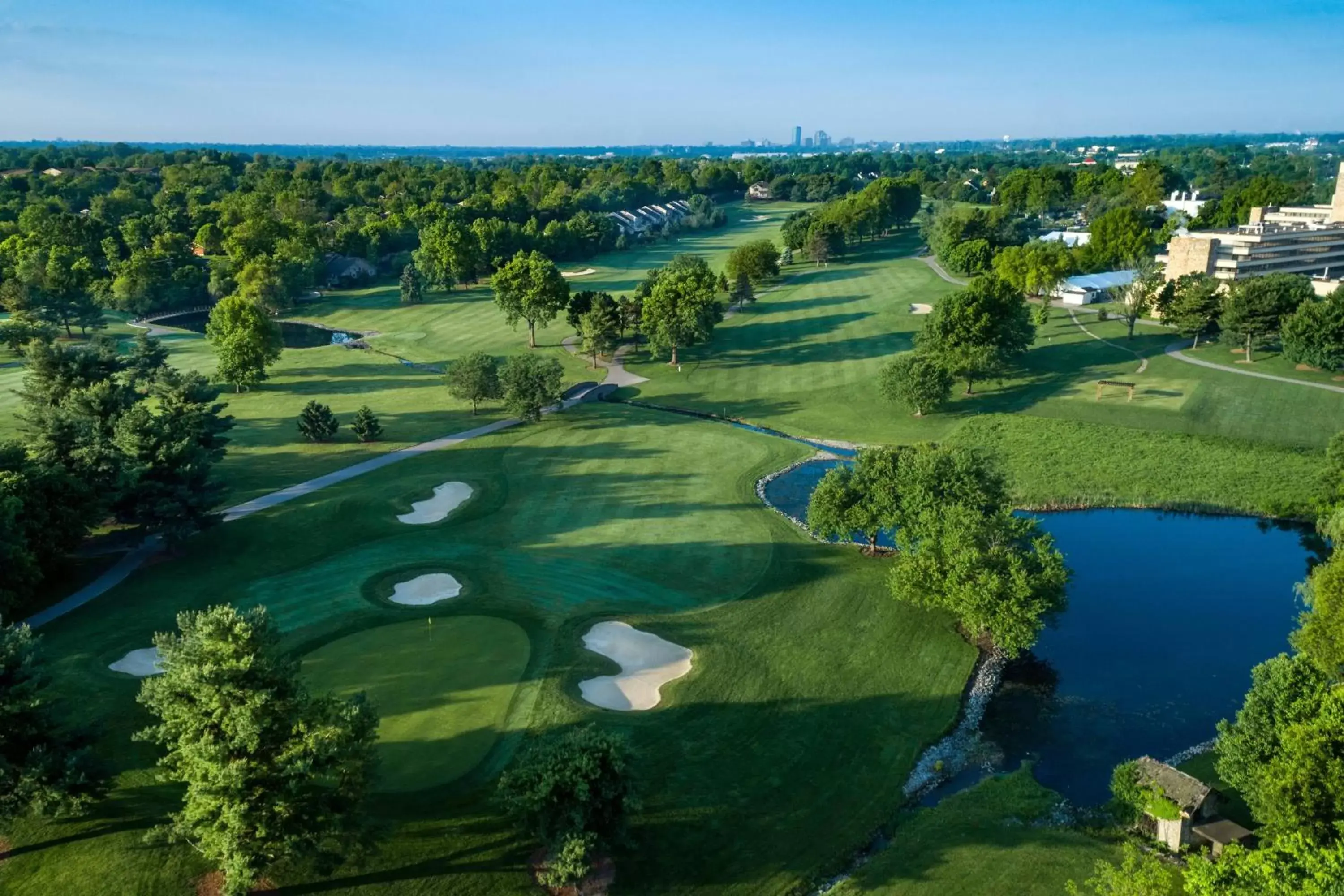 Golfcourse, Bird's-eye View in Lexington Griffin Gate Marriott Golf Resort & Spa