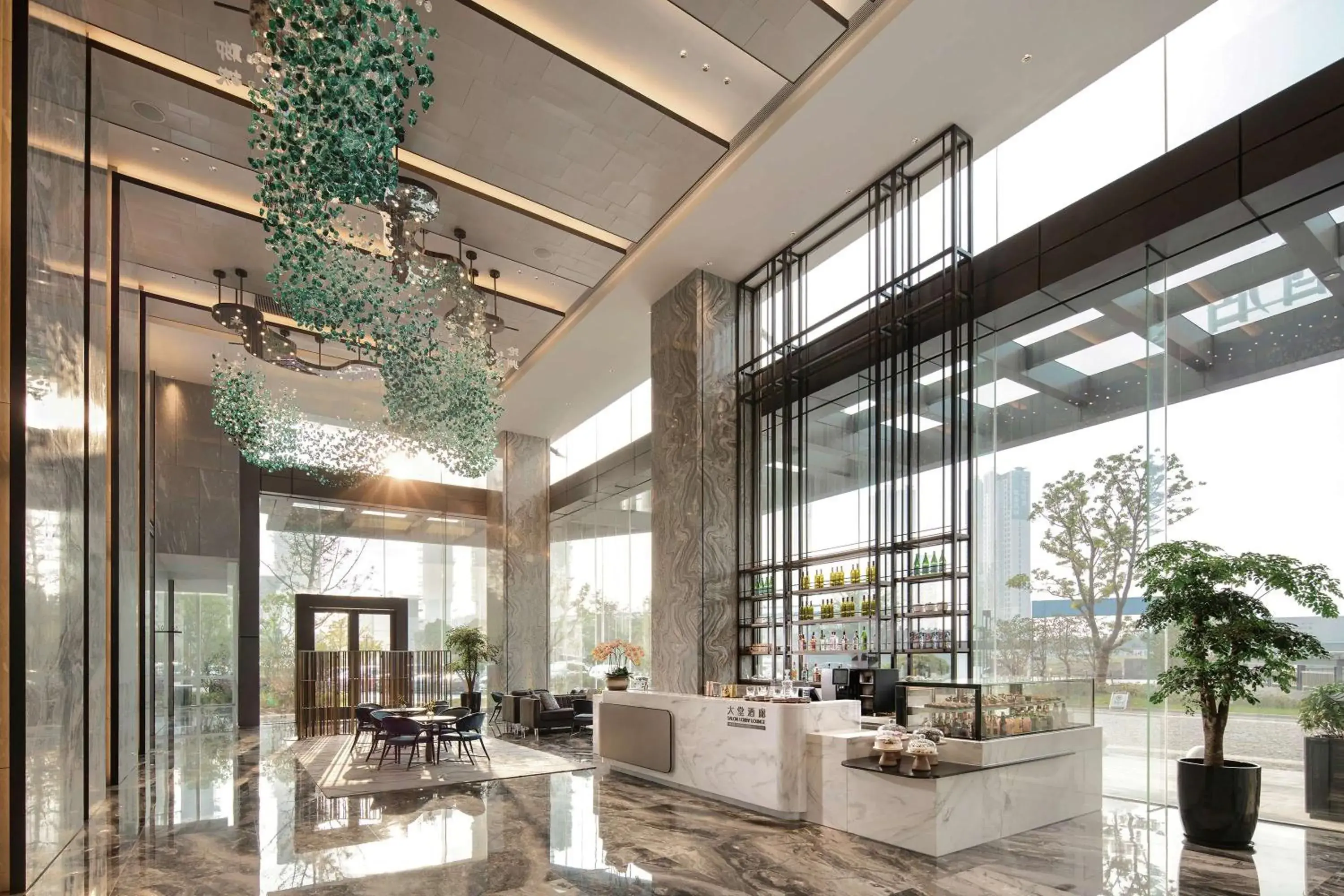 Lobby or reception, Restaurant/Places to Eat in Doubletree By Hilton Suzhou Wujiang