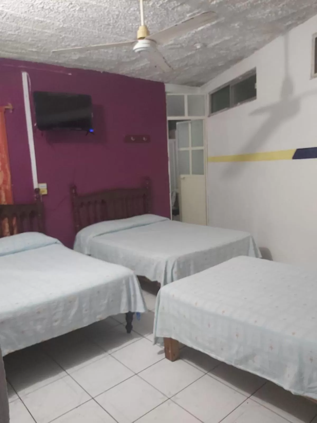 Bed in Hotel Ayalamar Manzanillo