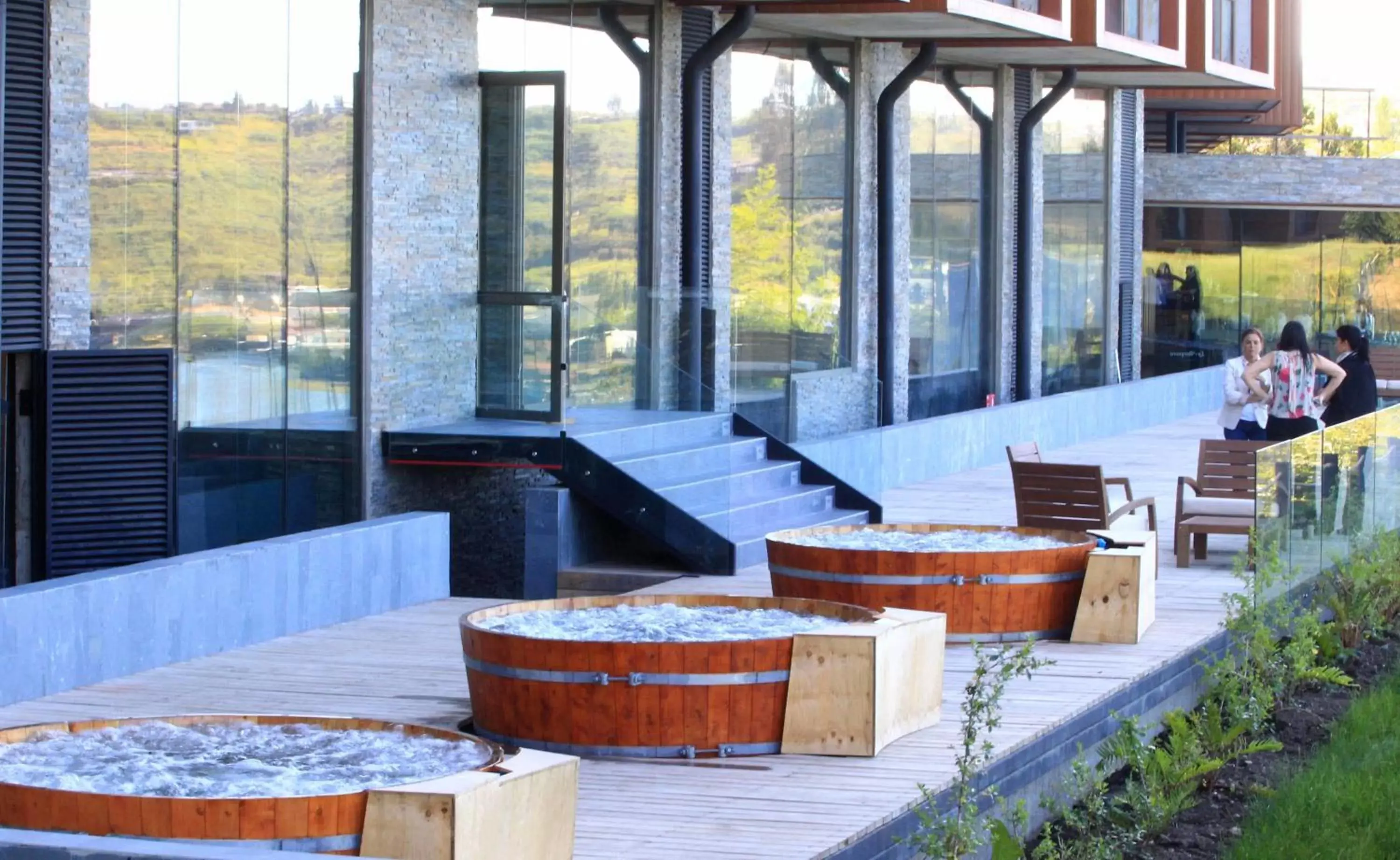 Balcony/Terrace in Enjoy Chiloé