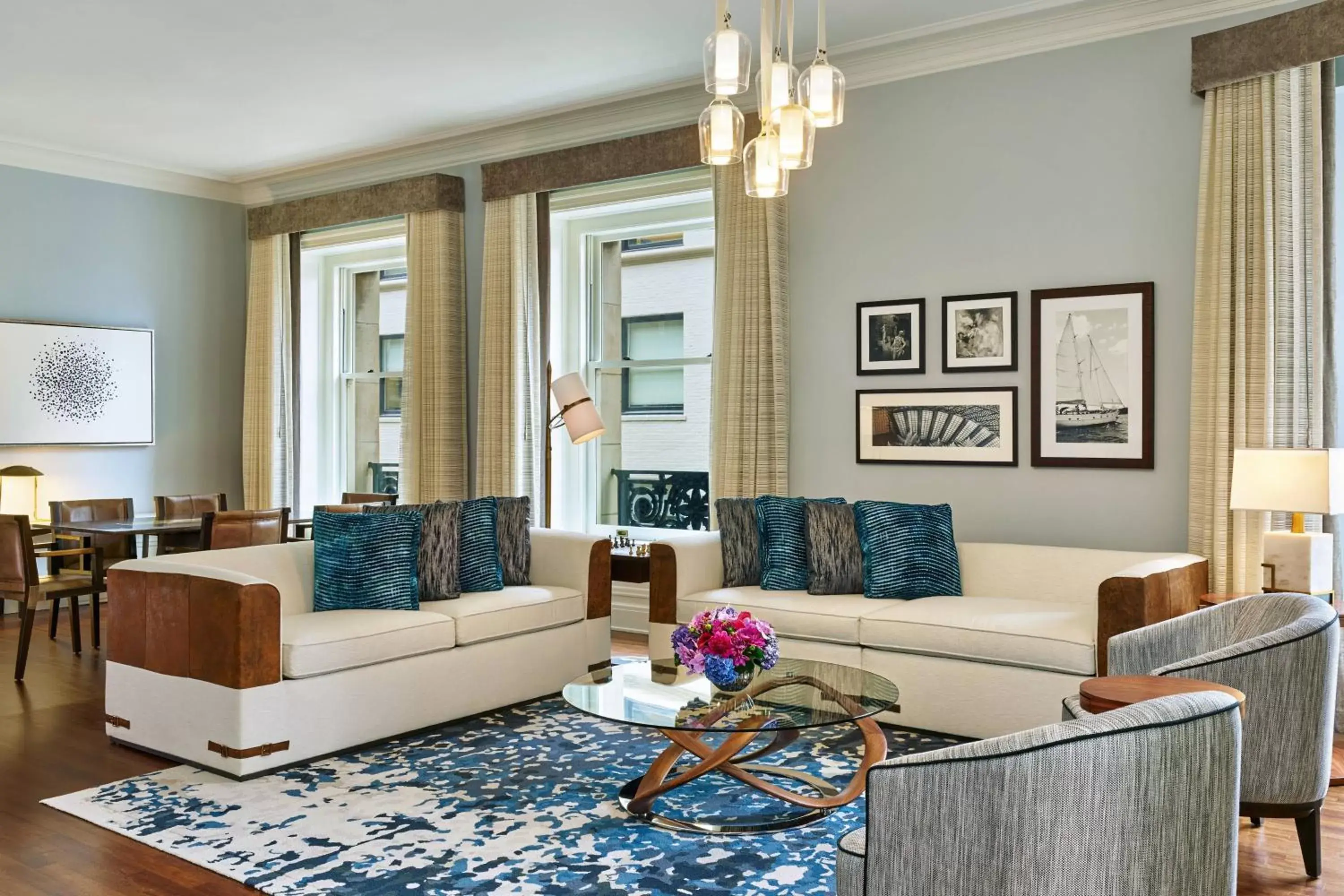 Living room, Seating Area in Palace Hotel, a Luxury Collection Hotel, San Francisco