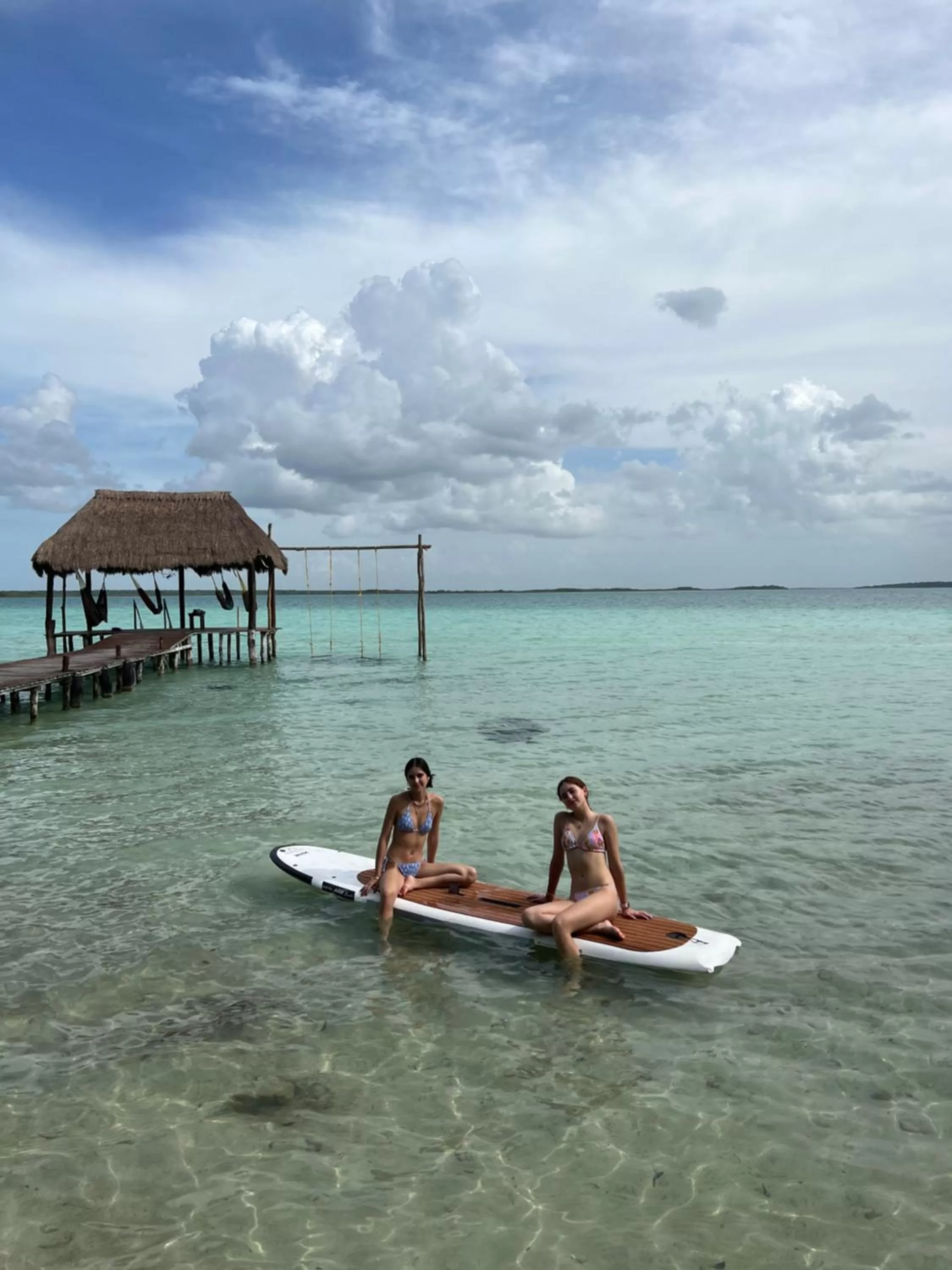 Canoeing in Hotel Wayak Bacalar