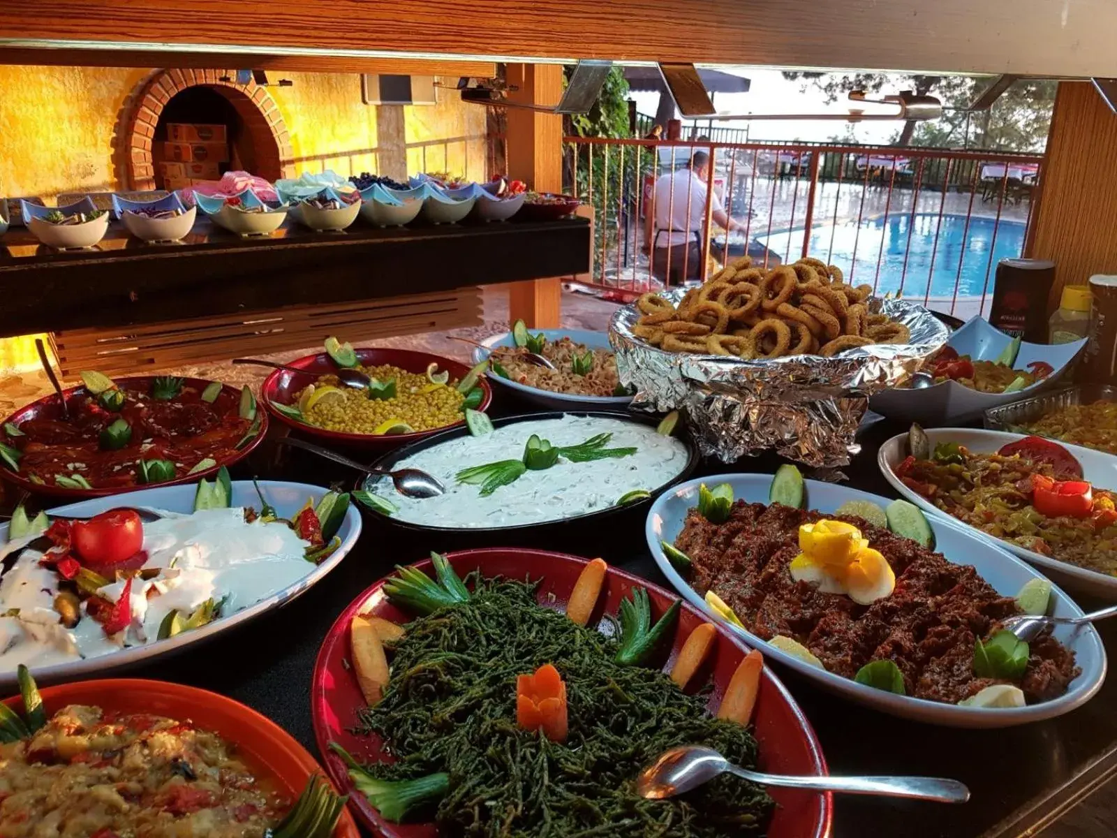 Food close-up in Symbola Oludeniz Beach Hotel