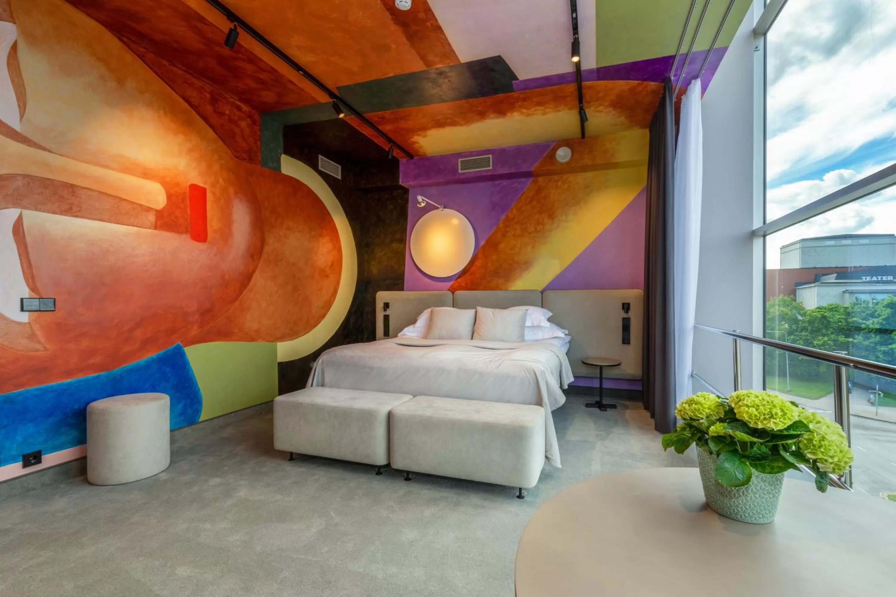 Photo of the whole room, Bed in Art Hotel Pallas by Tartuhotels