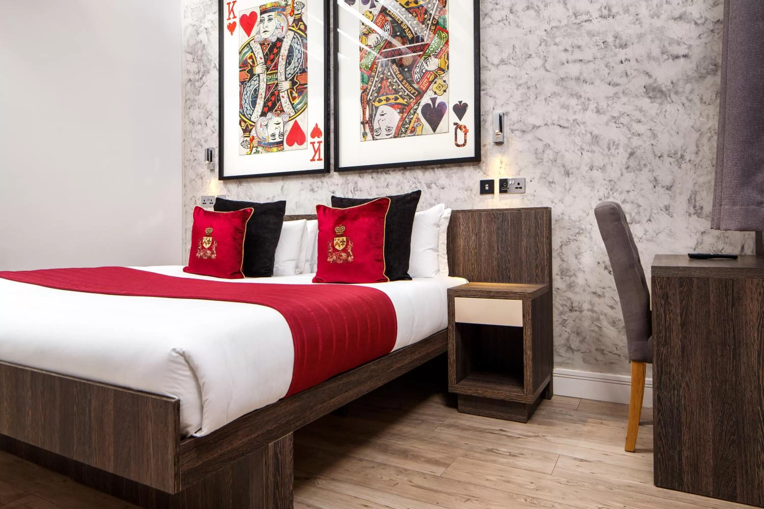 Bed in Signature Suites