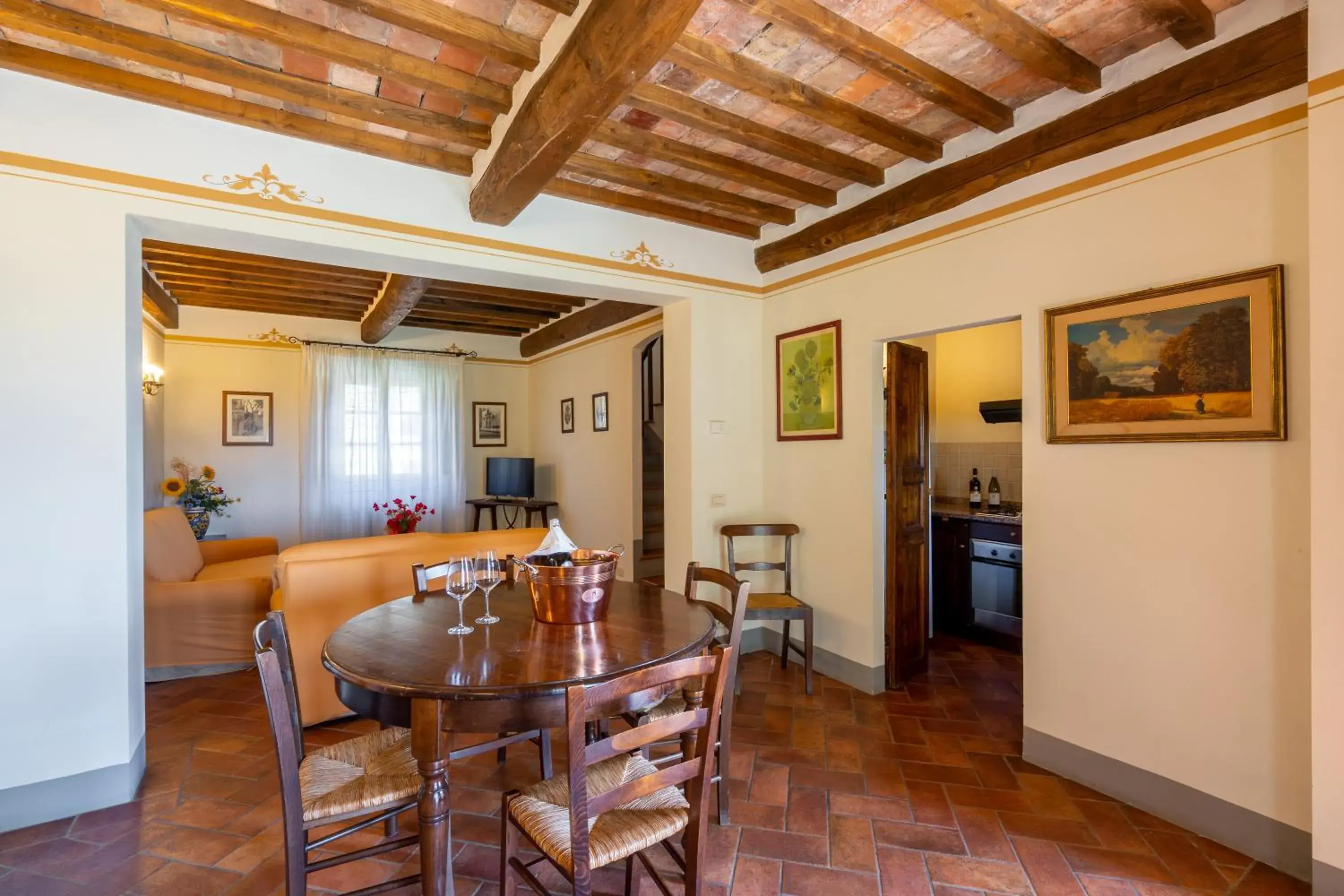 Dining Area in Relais Borgo San Pietro