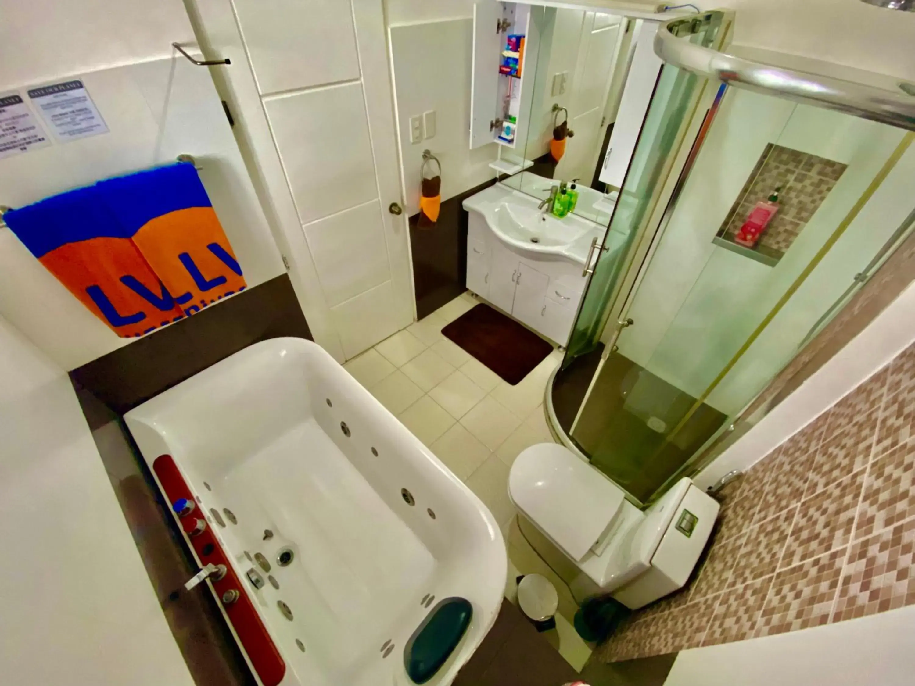 Bathroom in Lalaguna Villas Luxury Dive Resort and Spa