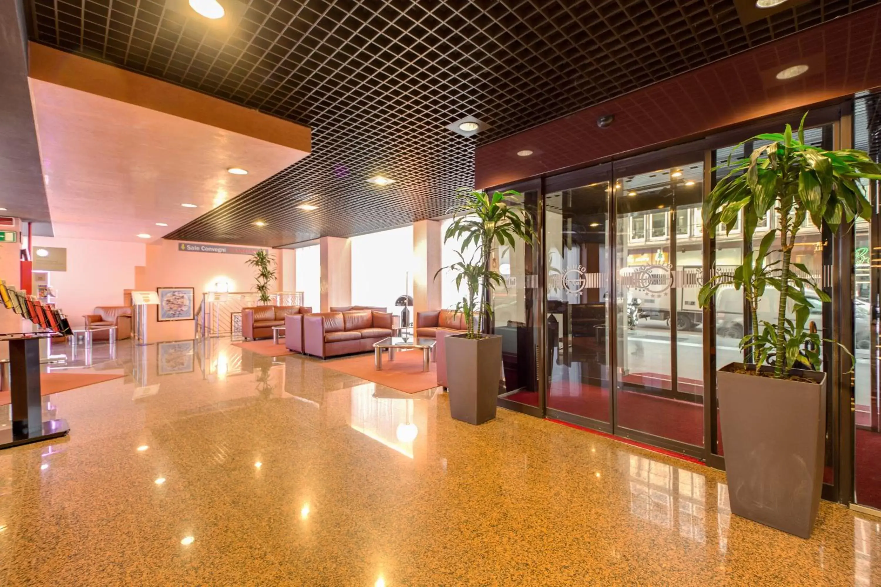 Lobby or reception in Hotel Galileo Lobby or reception in Hotel Galileo