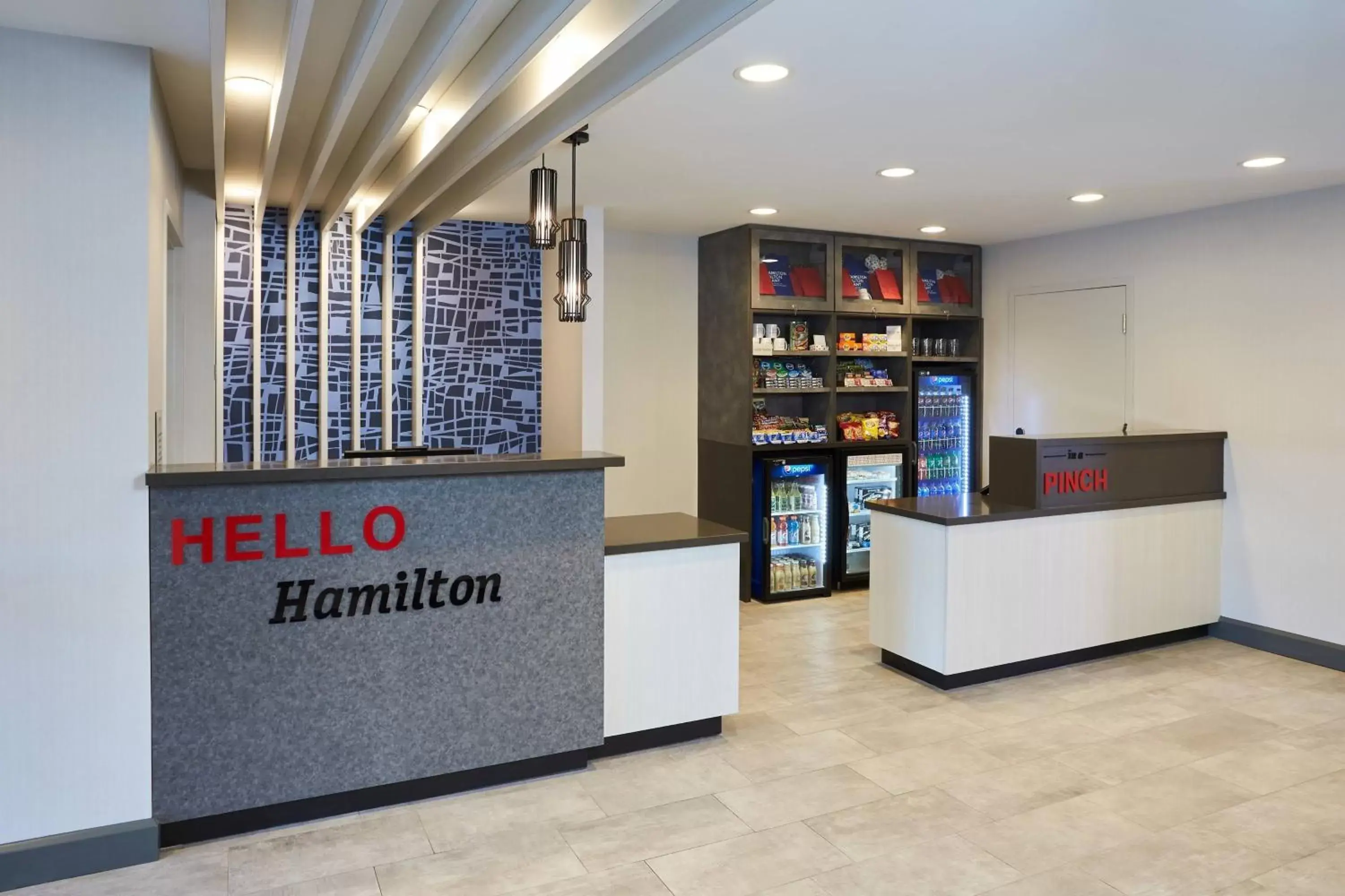 Lobby or reception in TownePlace Suites by Marriott Hamilton