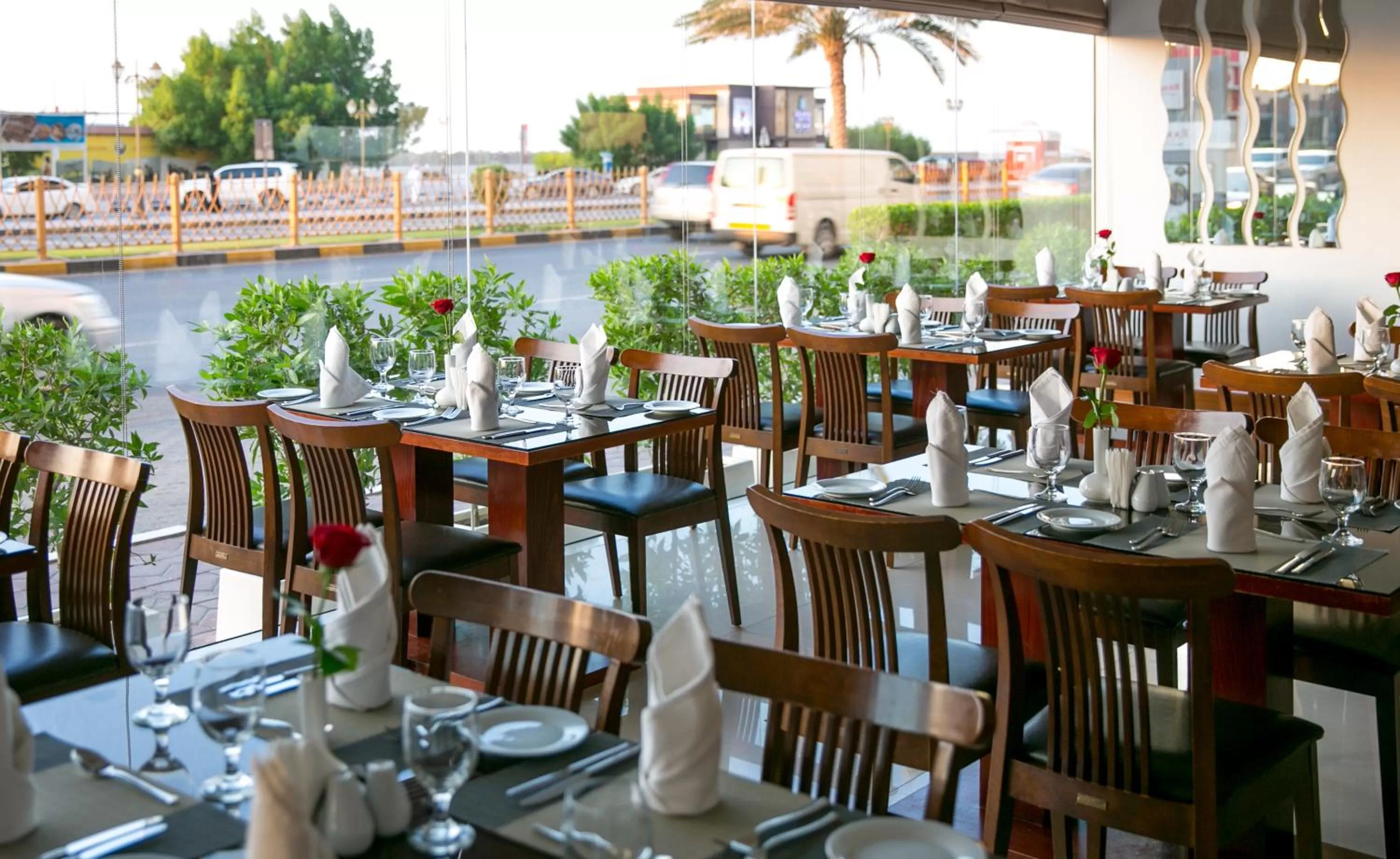 Restaurant/places to eat in Ramada by Wyndham Beach Hotel Ajman