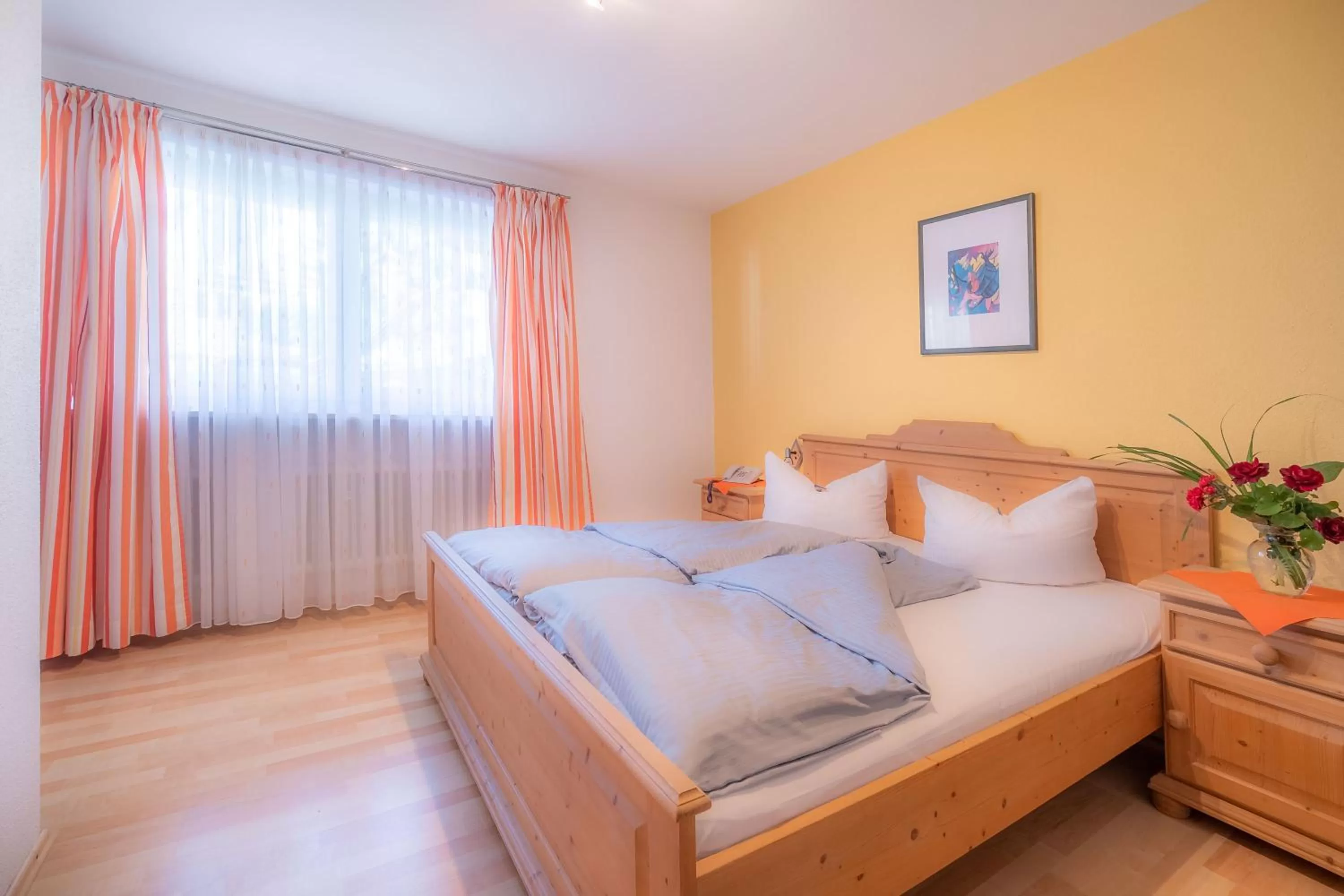 Photo of the whole room, Bed in Landhotel Weißer Hahn