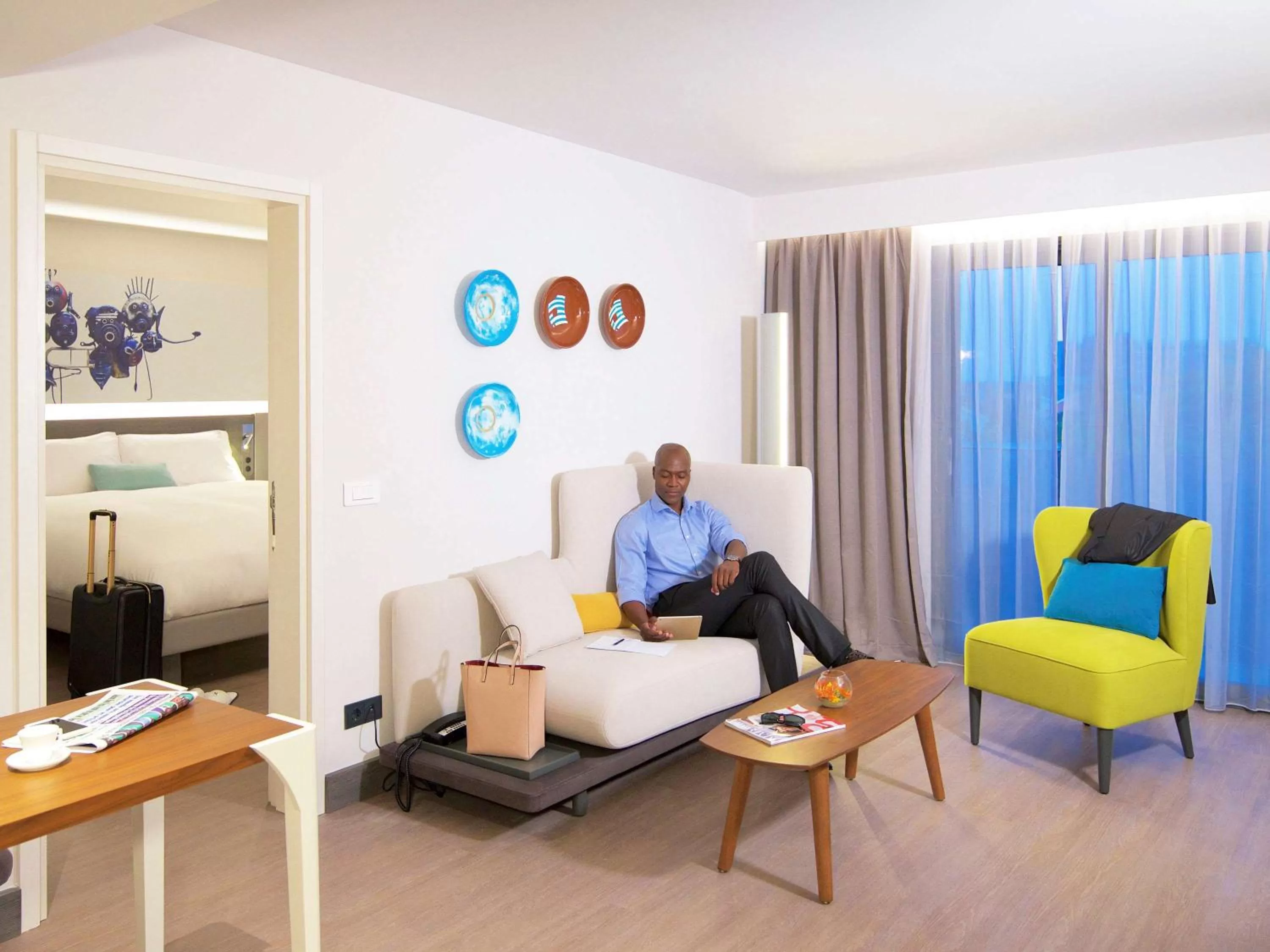 Photo of the whole room in Novotel Cotonou Orisha