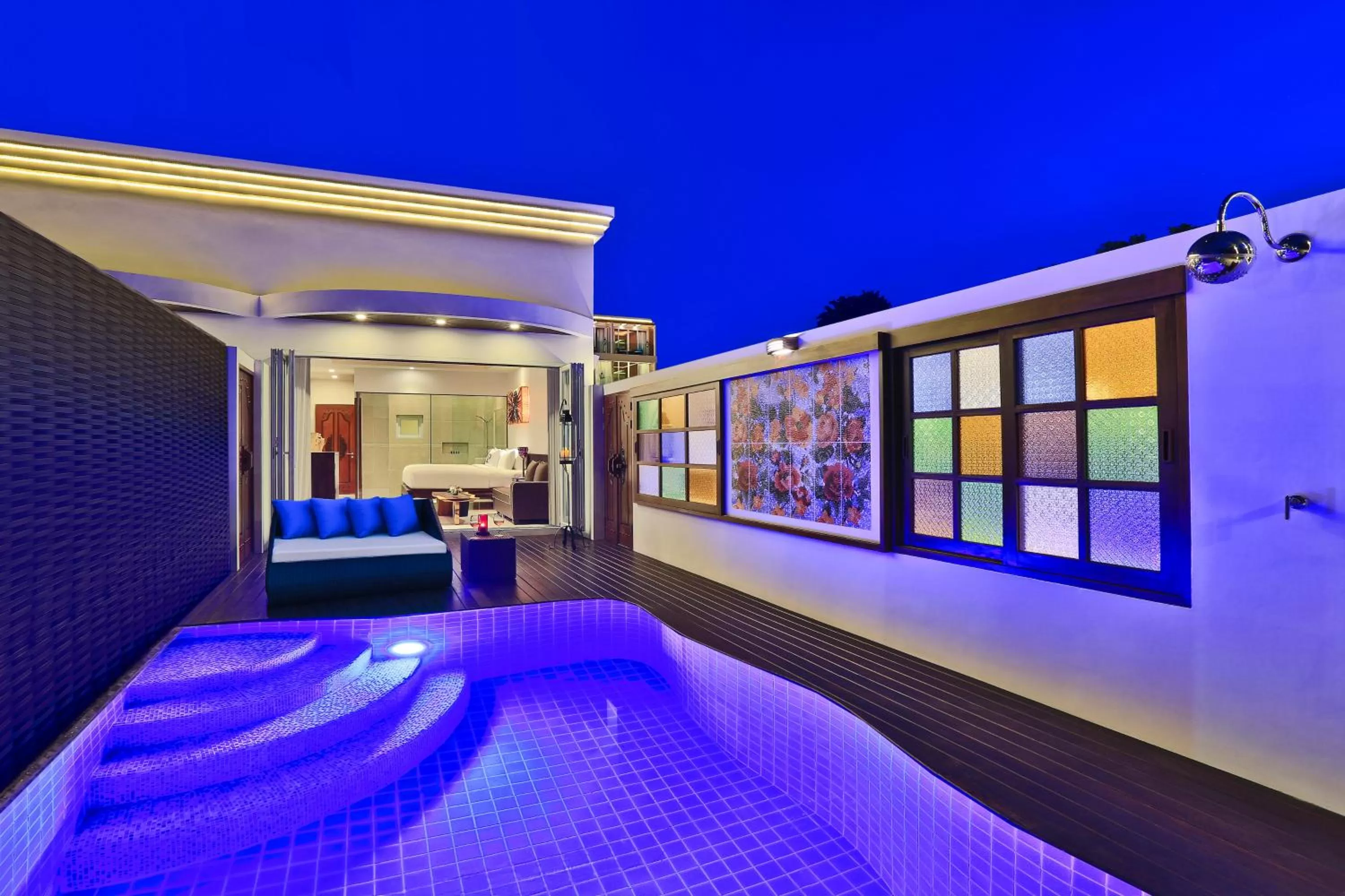 Night in The Privilege Hotel Ezra Beach Club