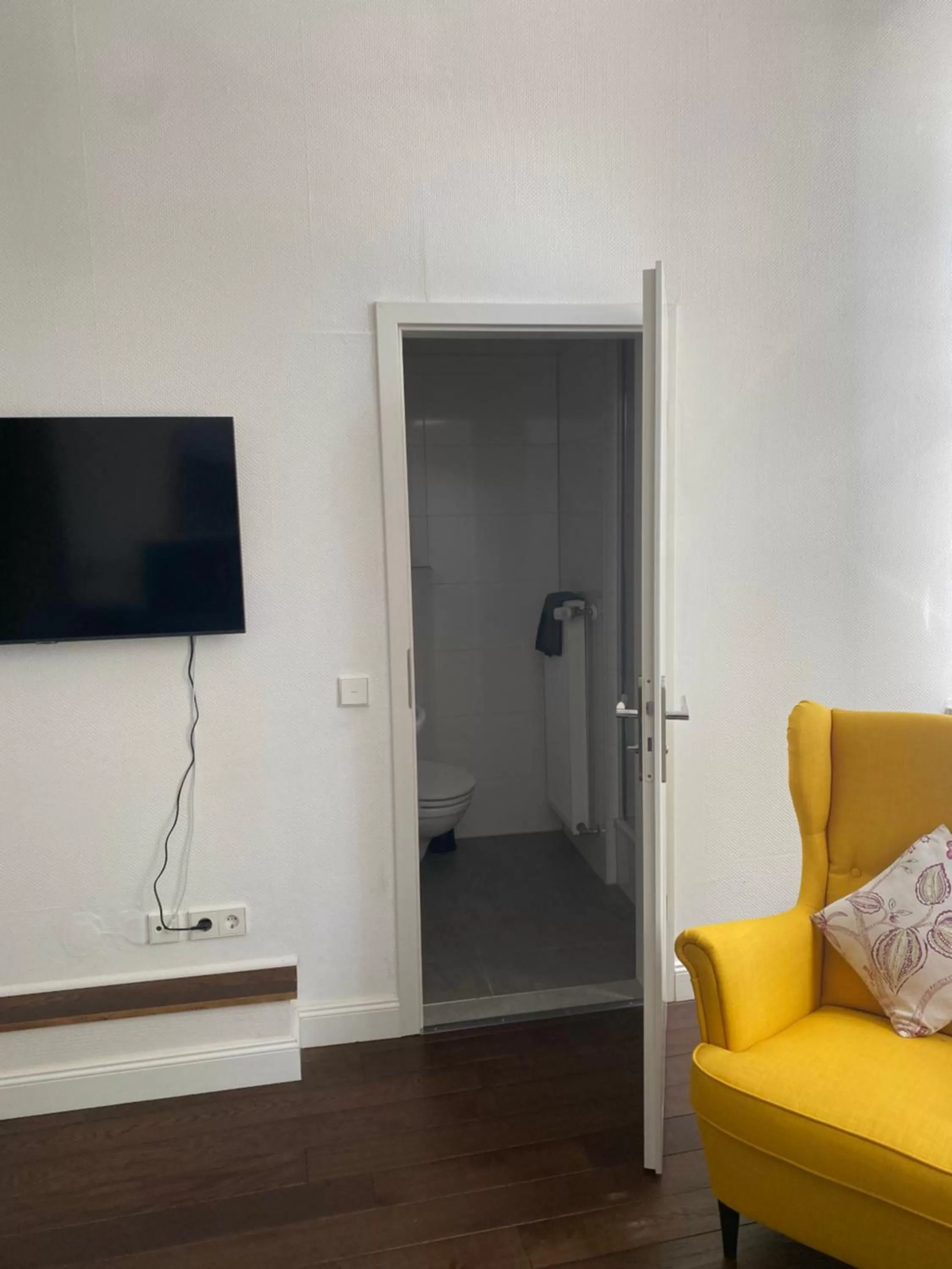 TV/Entertainment Center in Pension Zur Fähre