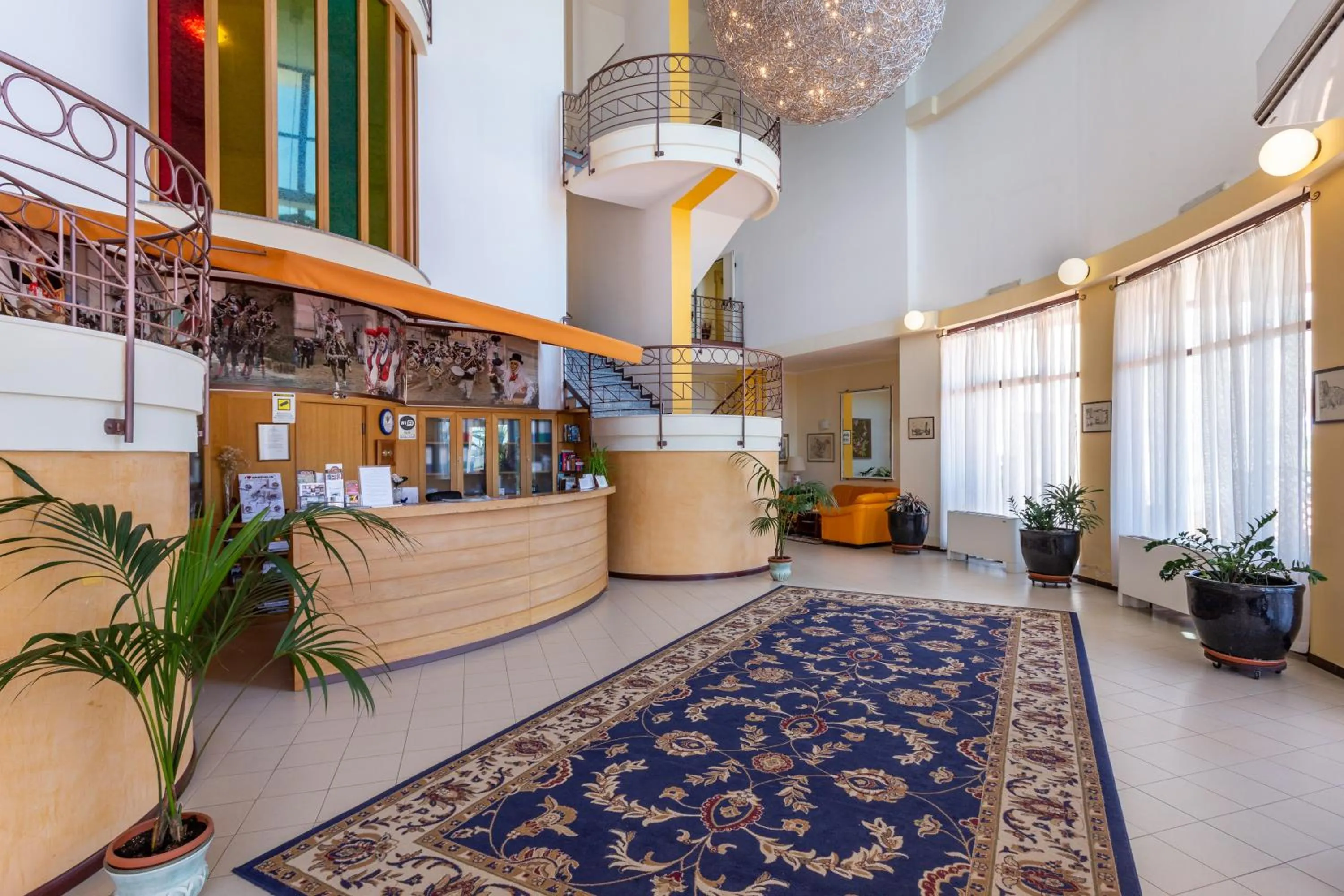 Lobby or reception in Rodia Inn