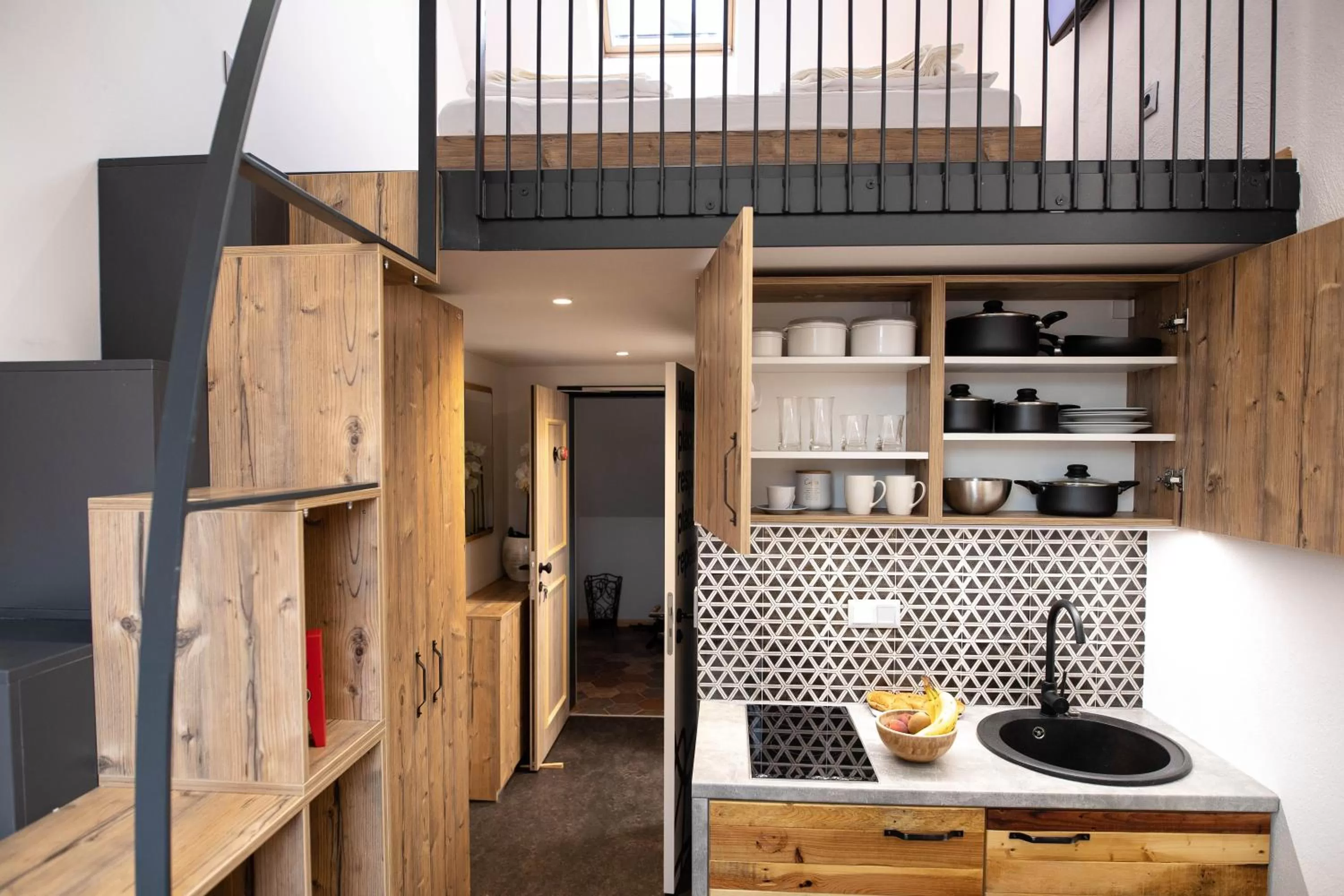 Kitchen or kitchenette in Becycle Sustainable stay and travel