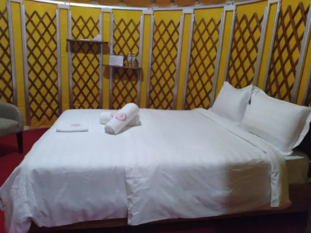 Bed in Rick Resort Teluk Intan