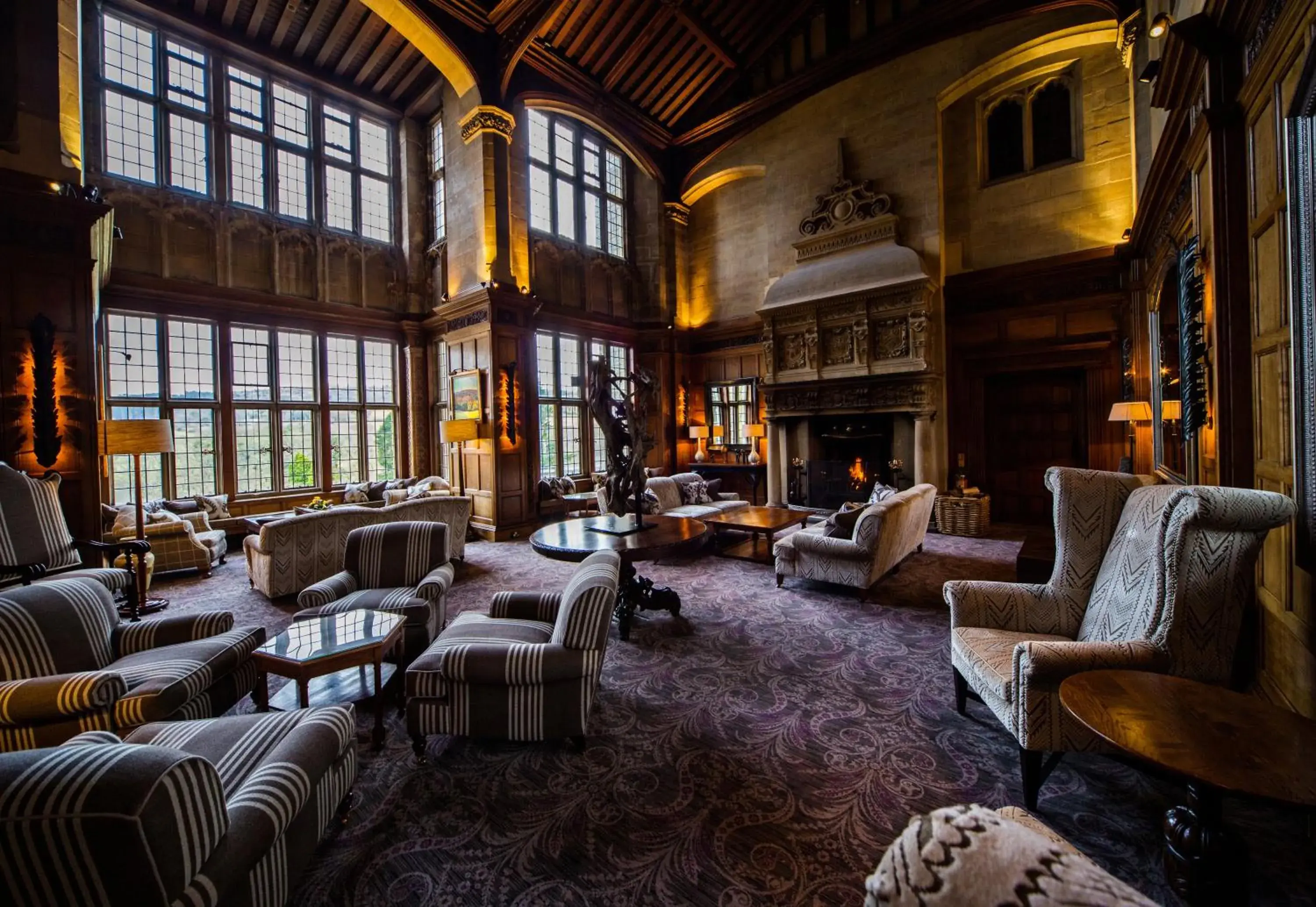Lounge or bar in Bovey Castle