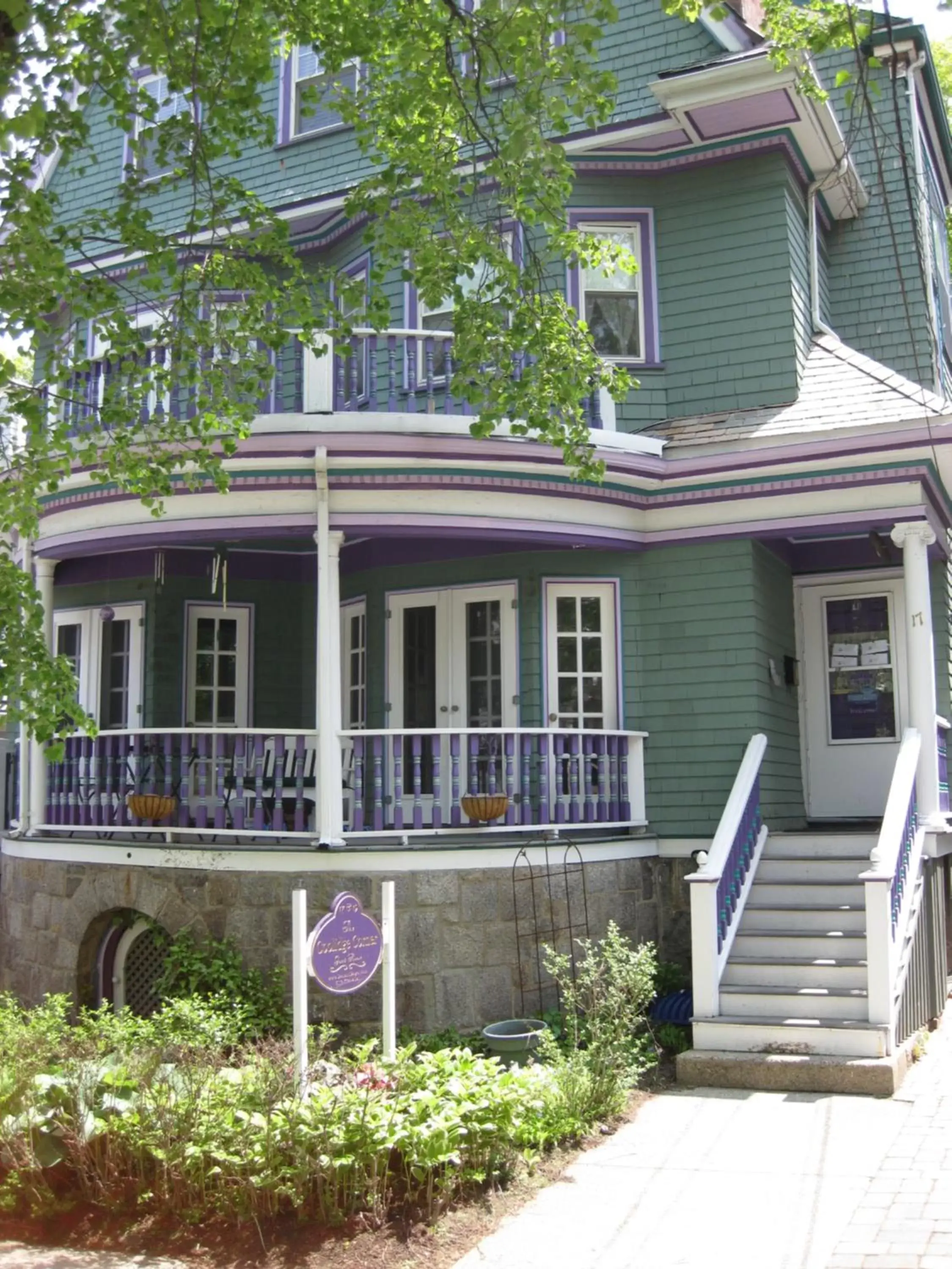 Property Building in The Coolidge Corner Guest House: A Brookline Bed and Breakfast