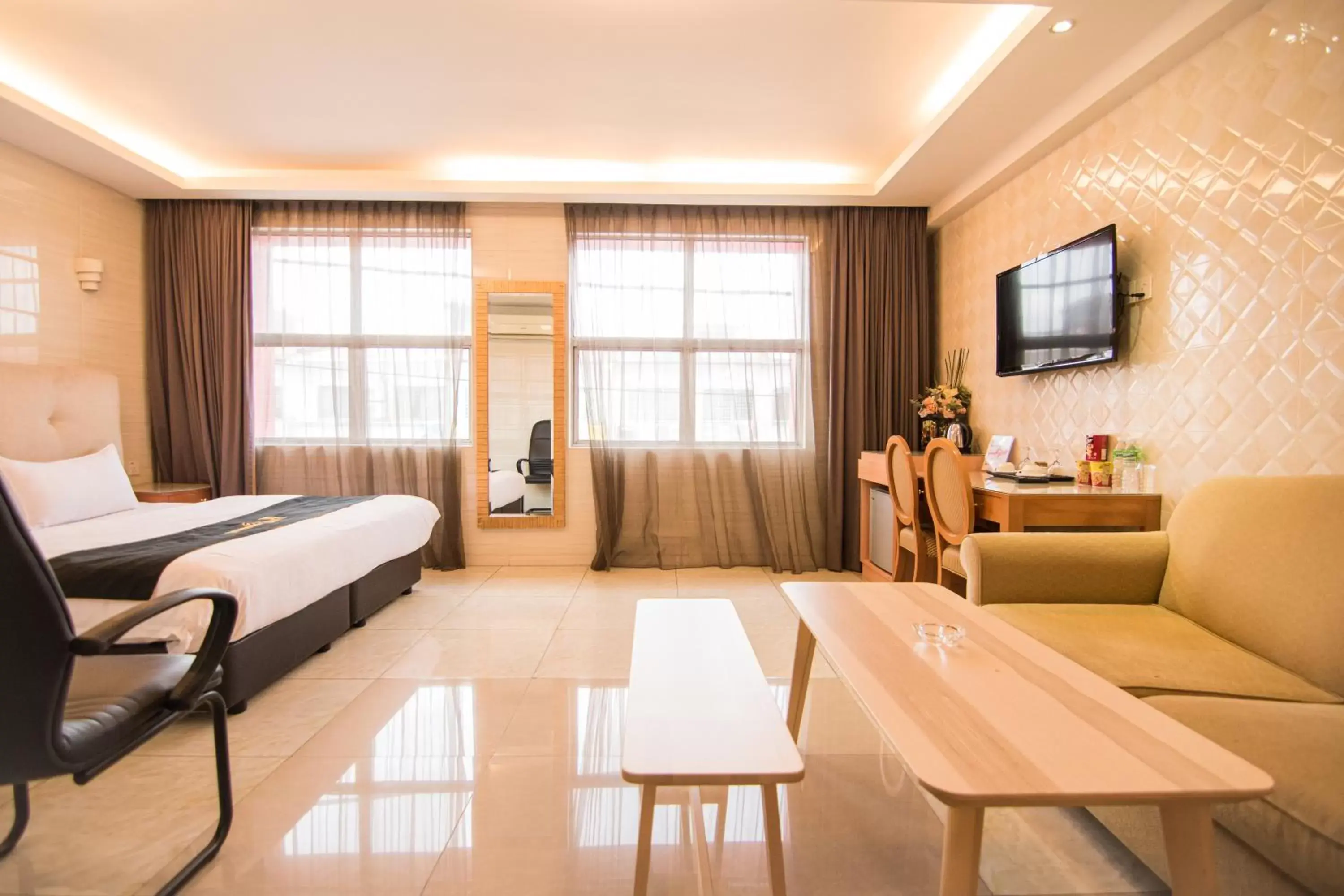 Deluxe Double Room in Suwara Hotel Kepong KL Deluxe Double Room in Suwara Hotel Kepong KL