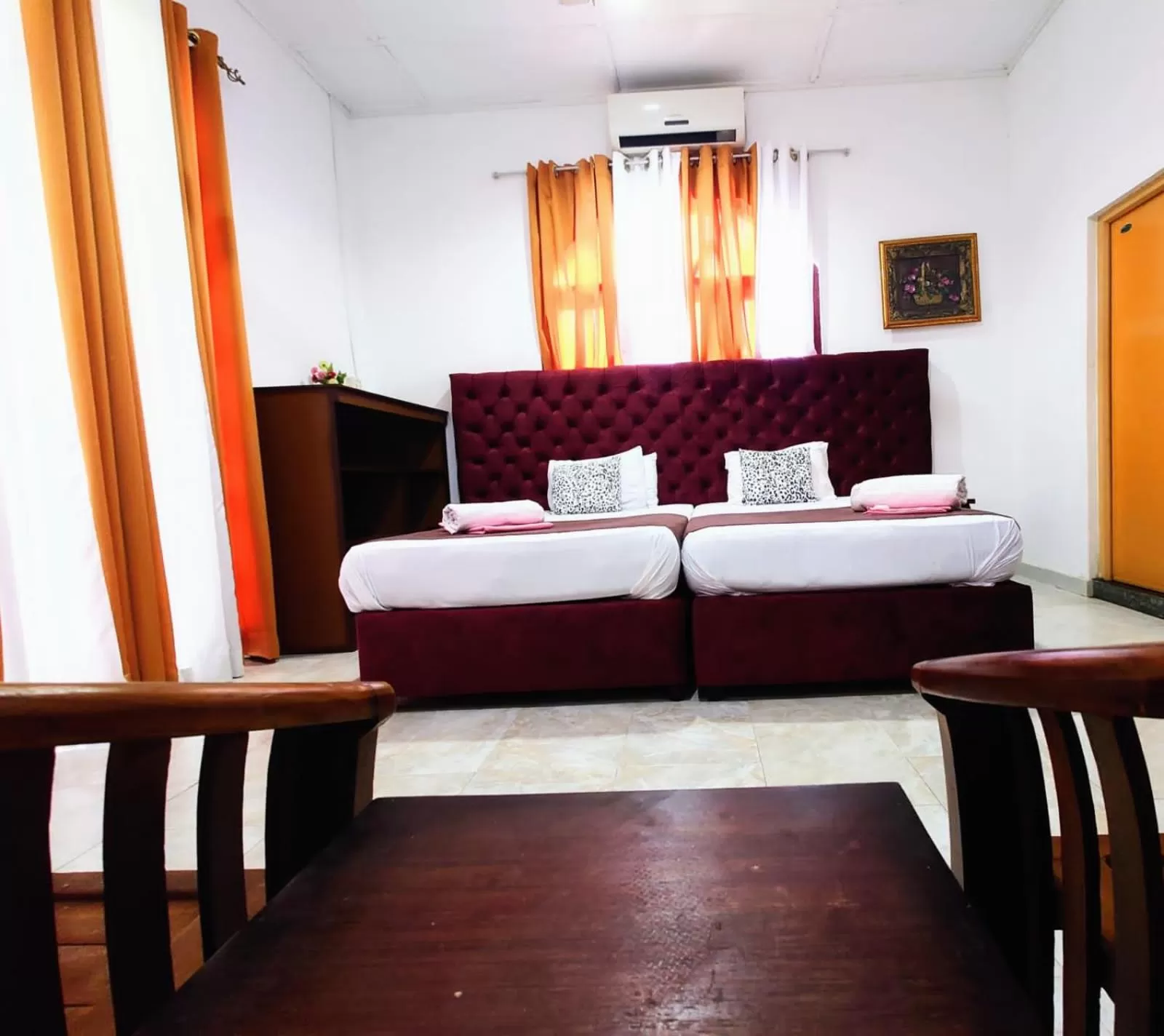 Bed in Seyara Holiday Resort