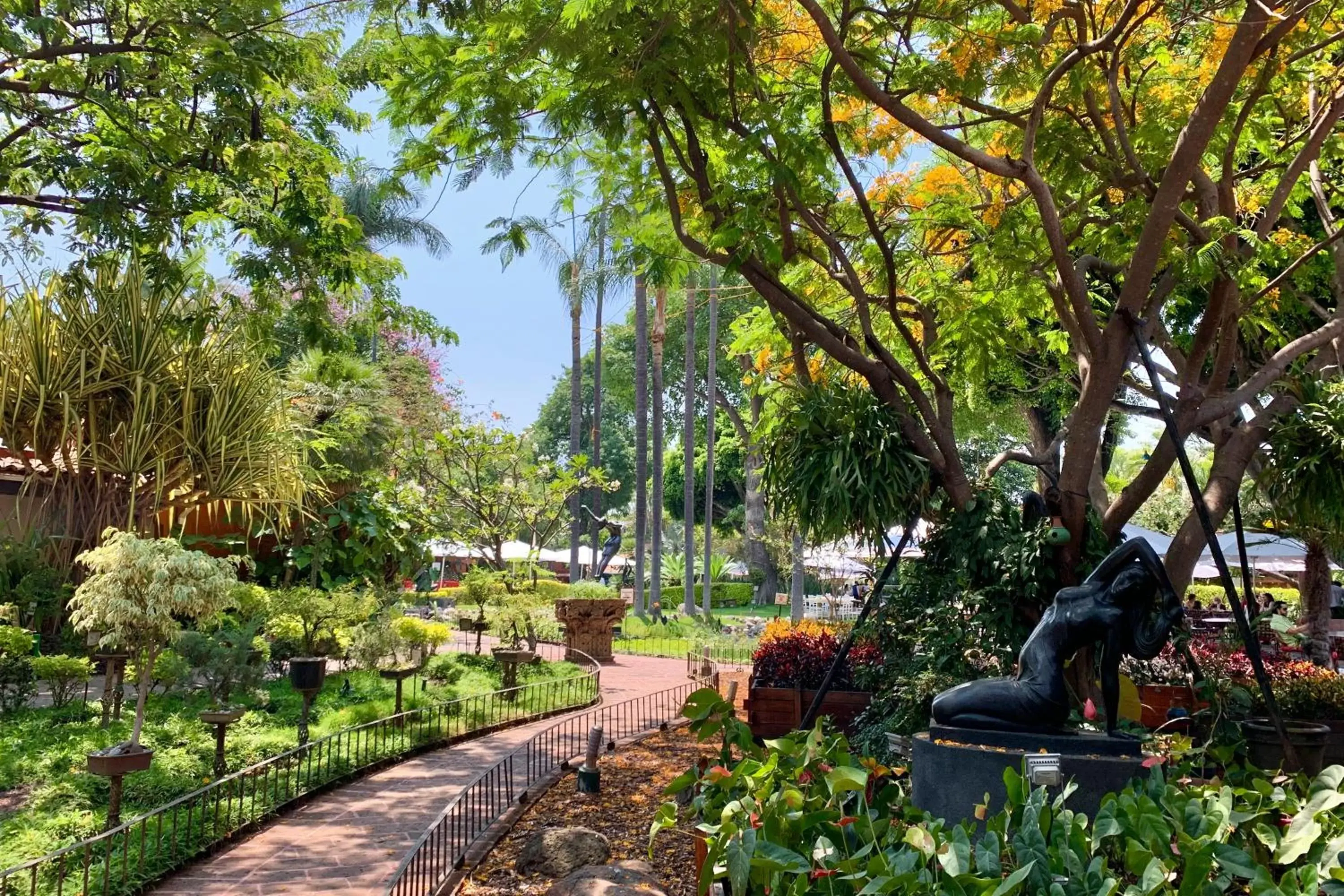 Garden in Hosteria Las Quintas Hotel & Spa