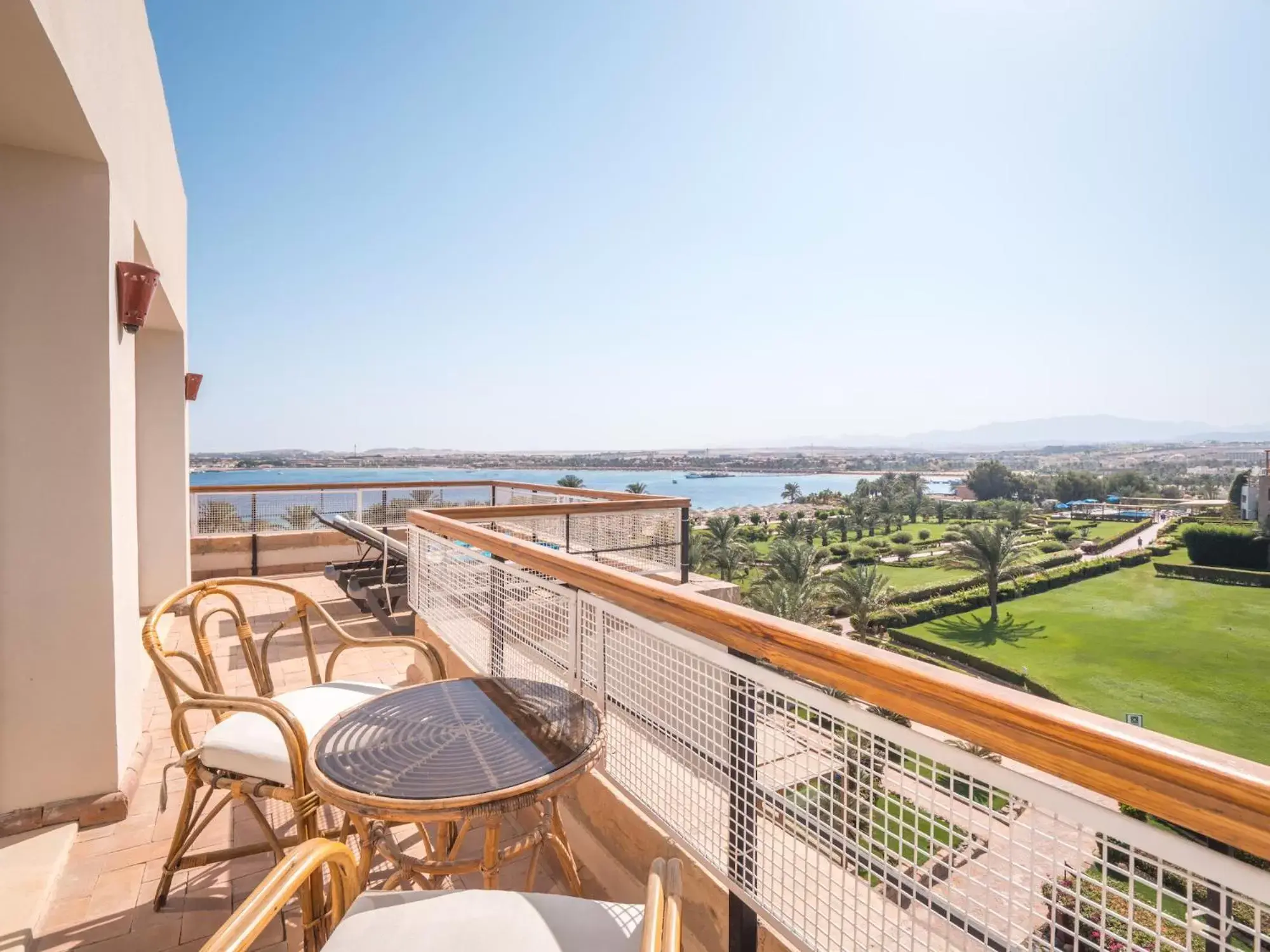 Balcony/Terrace in Fort Arabesque Resort, Spa & Villas