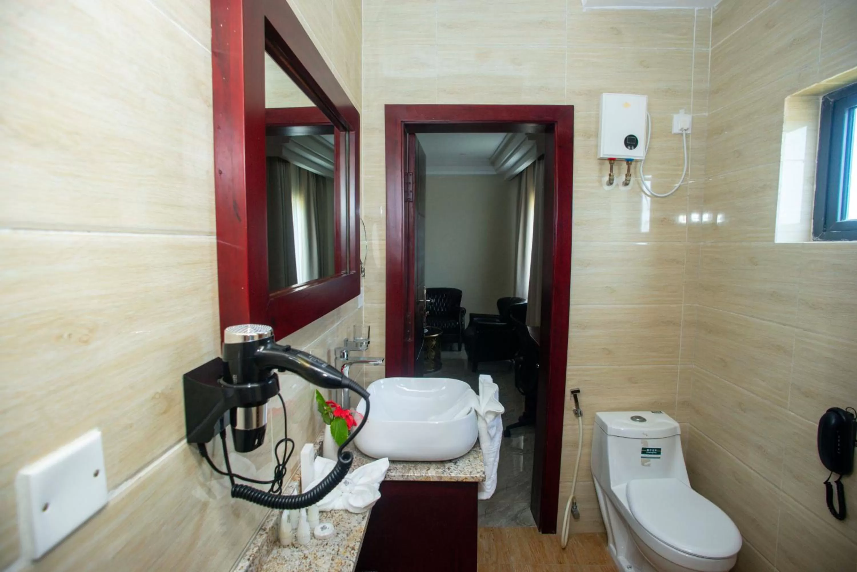 Bathroom in El Doria Hotel