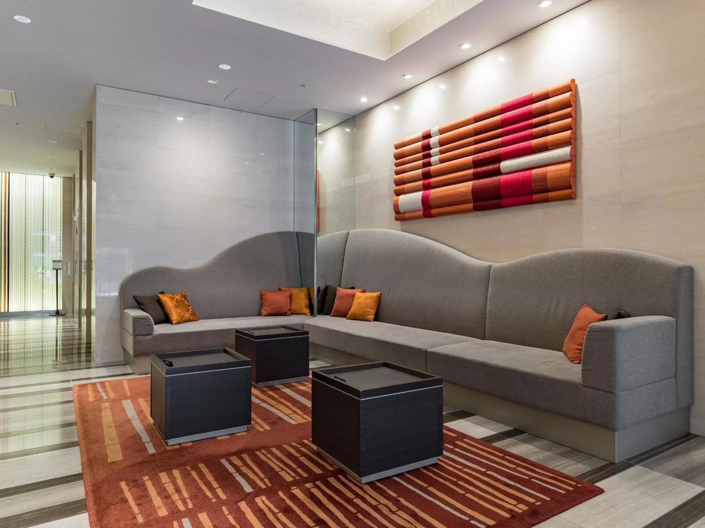 Lobby or reception in JR Kyushu Hotel Blossom Hakata Central