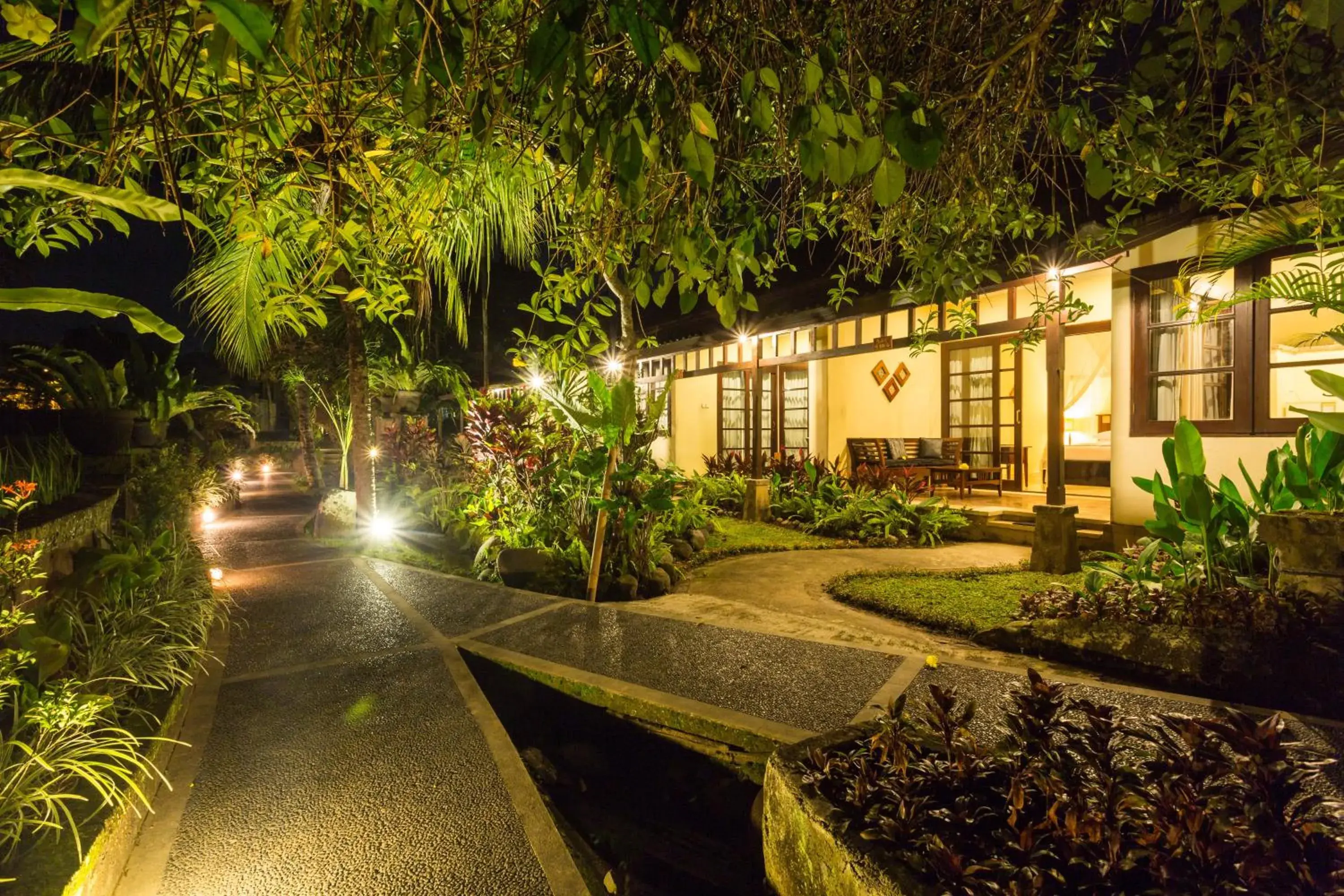 Night, Property Building in Anini Raka Resort & Spa