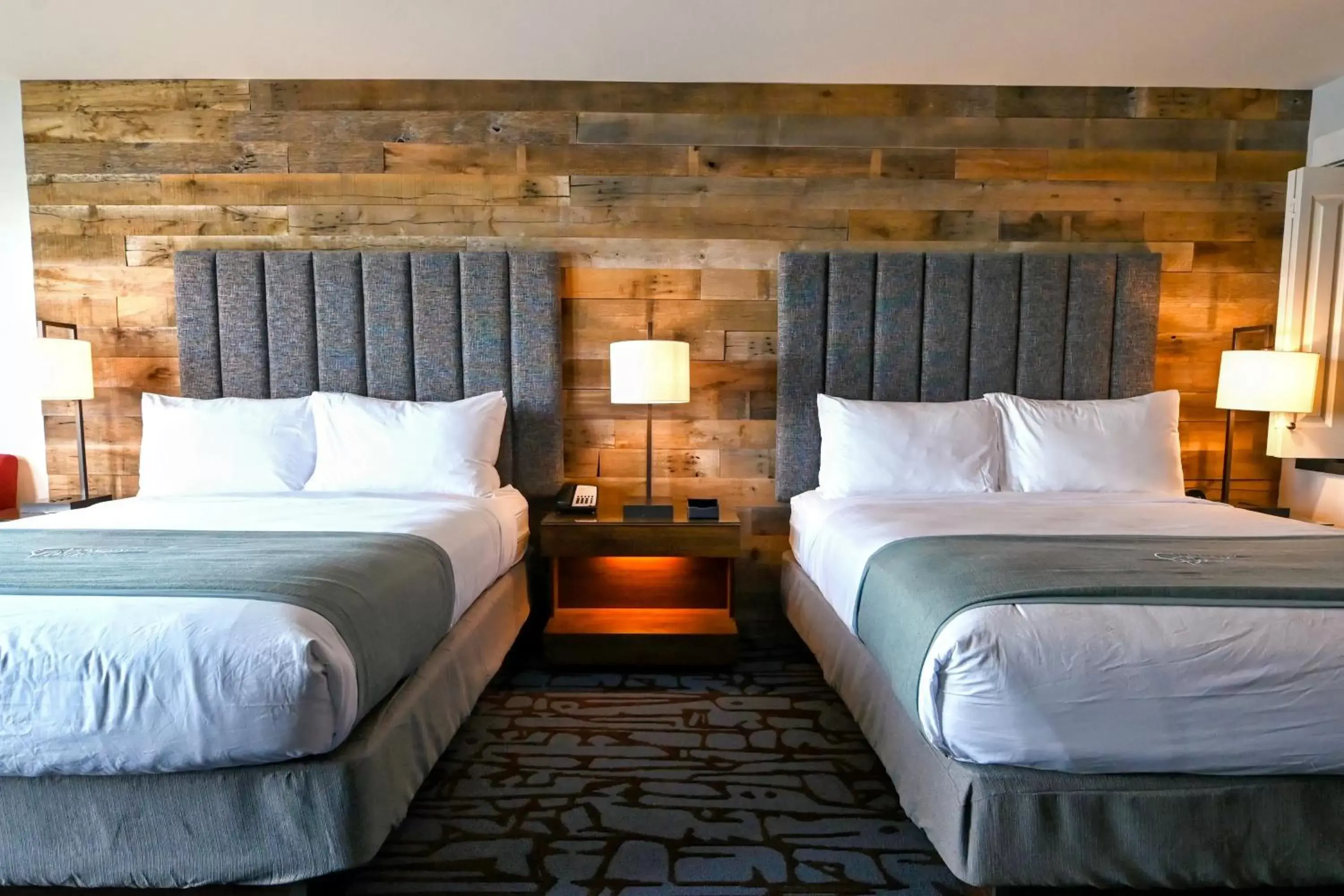Bed in Cannery Pier Hotel & Spa
