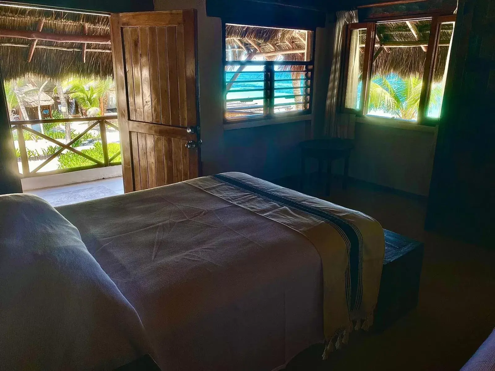 Bedroom, Bed in BT Live Tulum located at the party zone