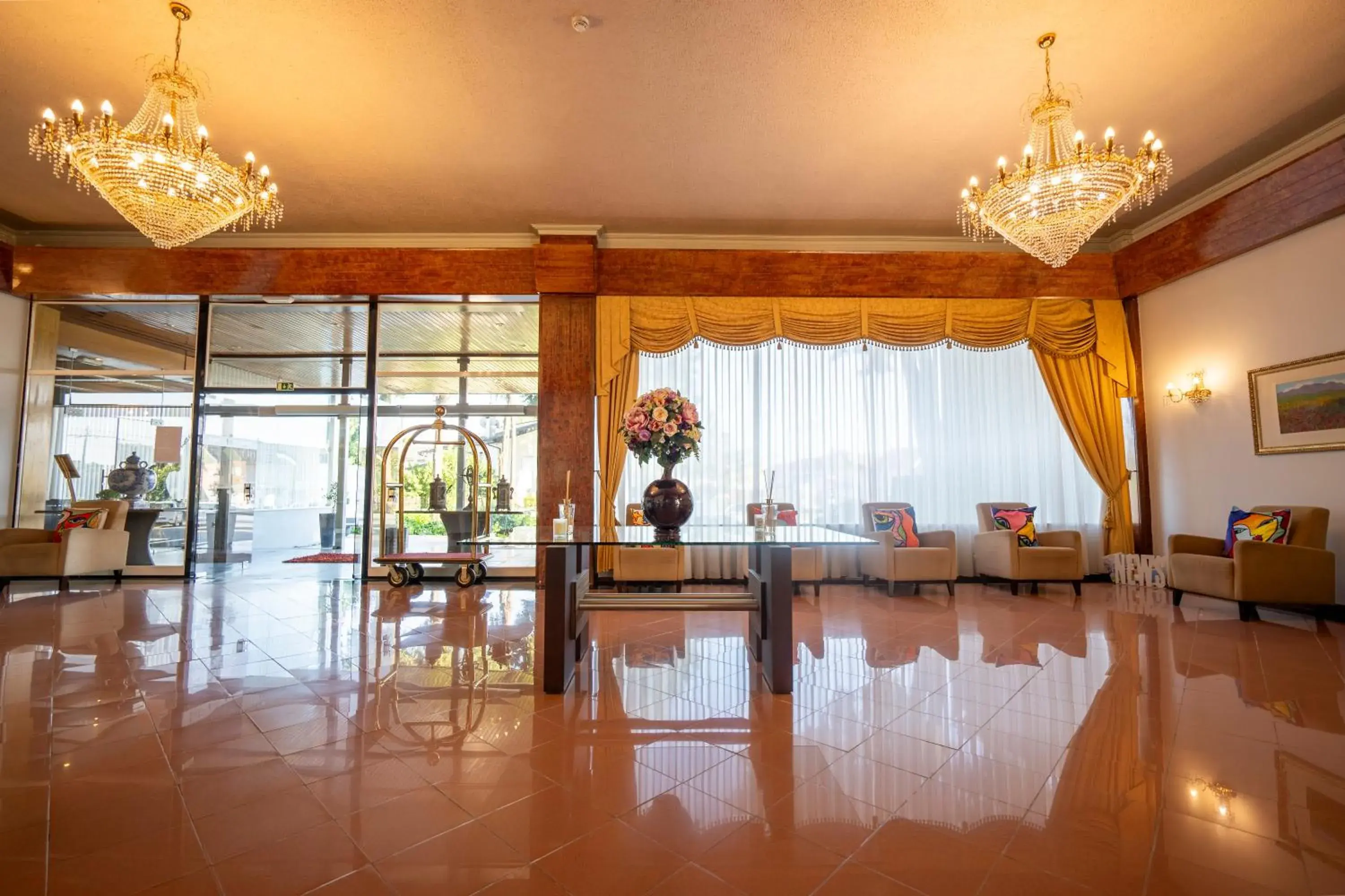 Lobby or reception in Hotel Onix