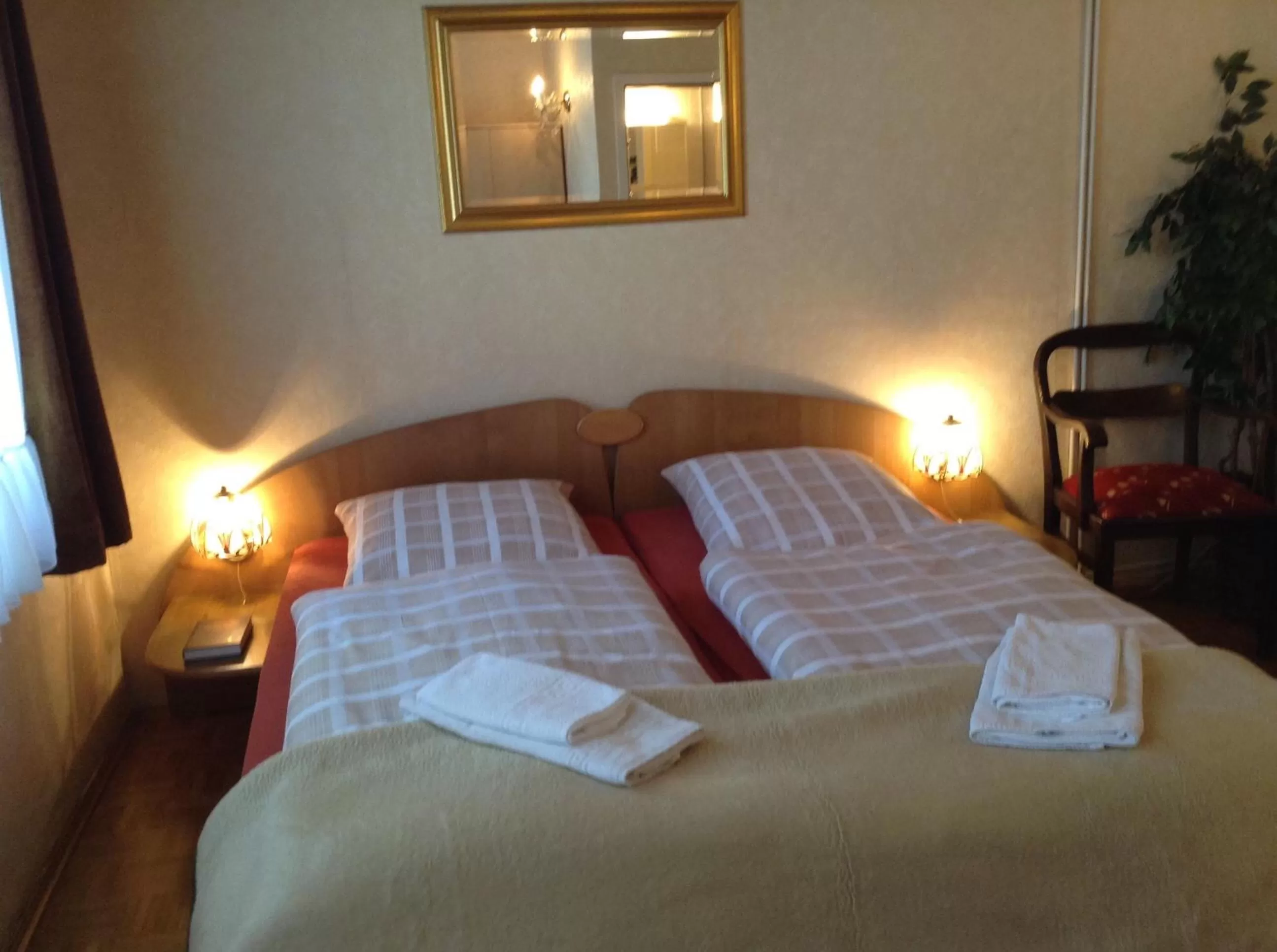 Photo of the whole room, Bed in Thüringer Hof